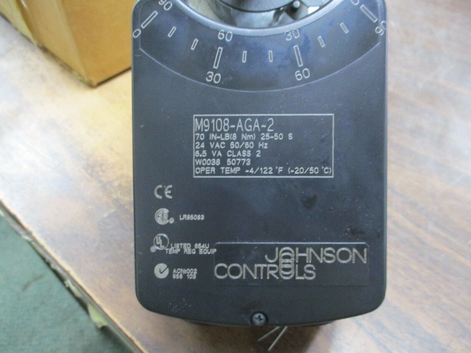 Johnson Controls Stainless Steel Actuated Ball Valve VG1243AE+908AGA 1/2" 2 Cv