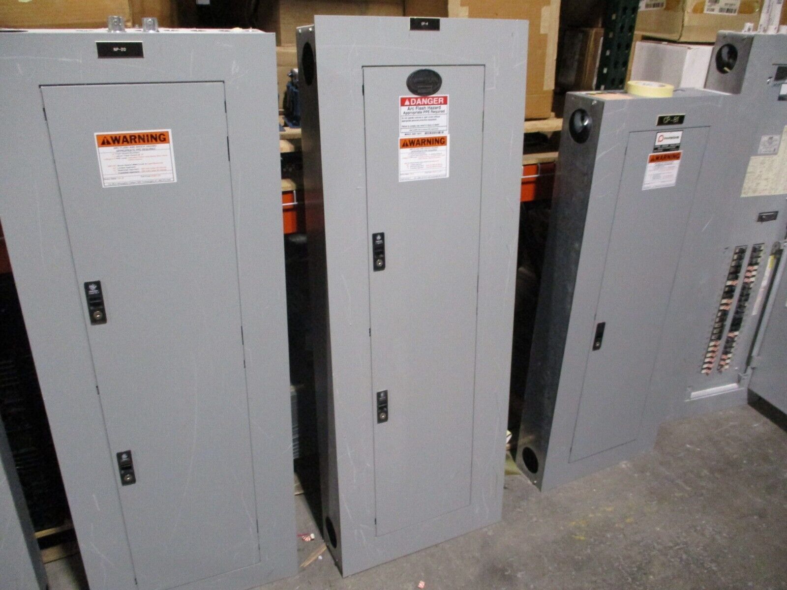 GE Main Breaker Circuit Breaker Panel AQF3422ABX 225A Max, 225A Main 240V Used