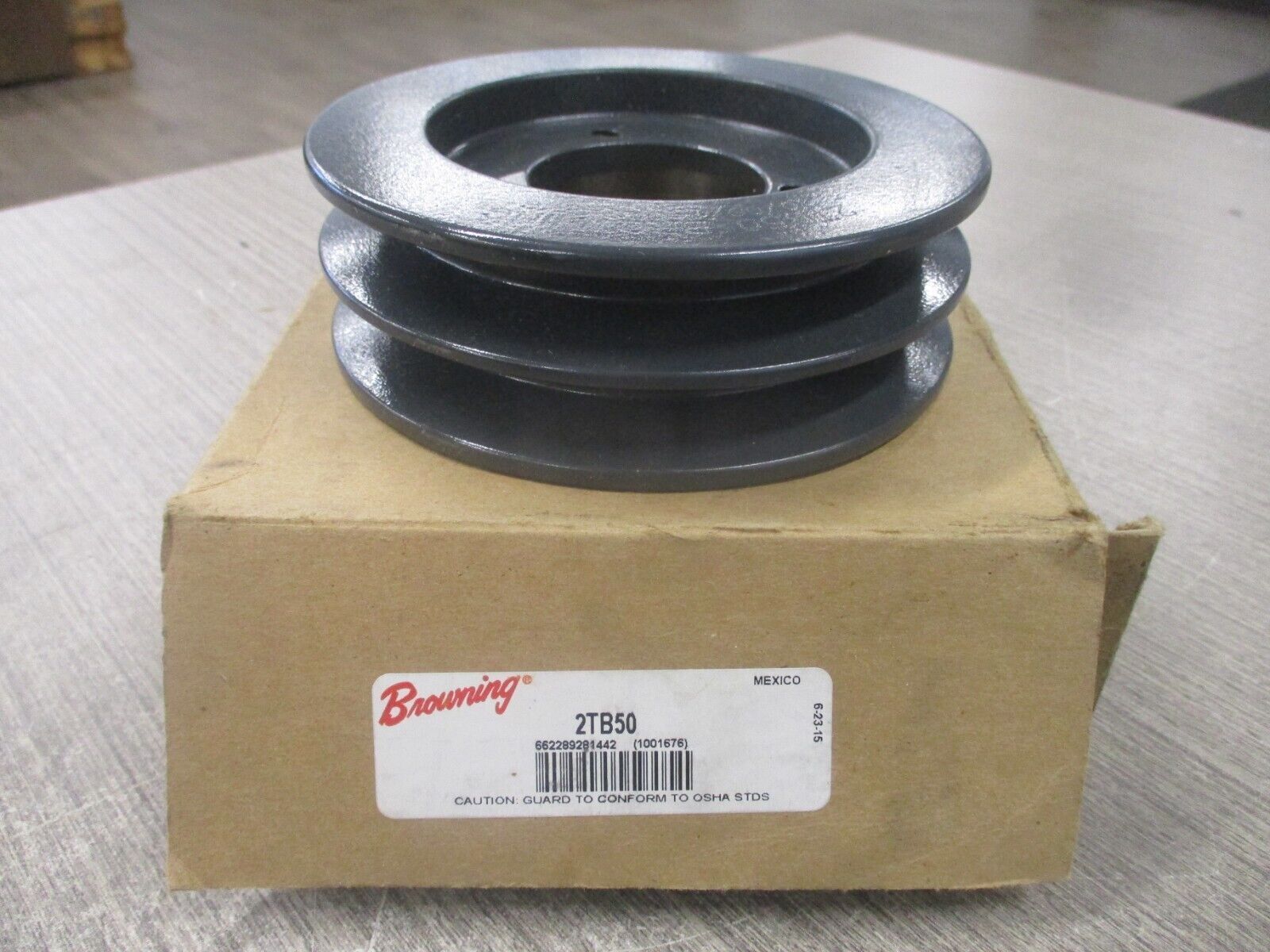 Browning V-Belt Pulley 2TB50 New Surplus