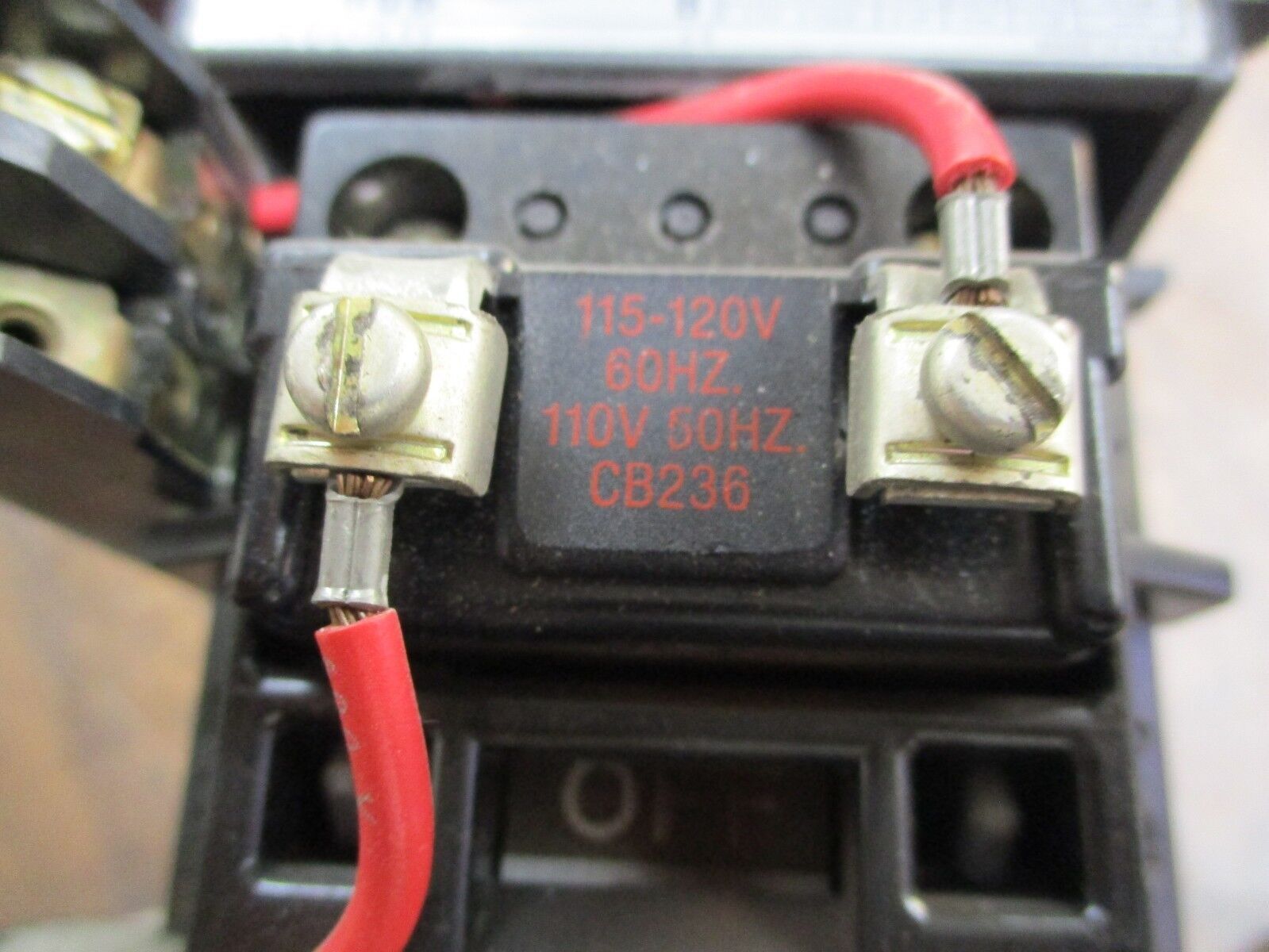 Square D Size 1 Starter 509-B0B 115-120V Coil 27A 600V Used