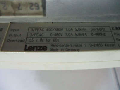 Lenze Servo Controller EVS9324-EP w/ Interbus S Module Used