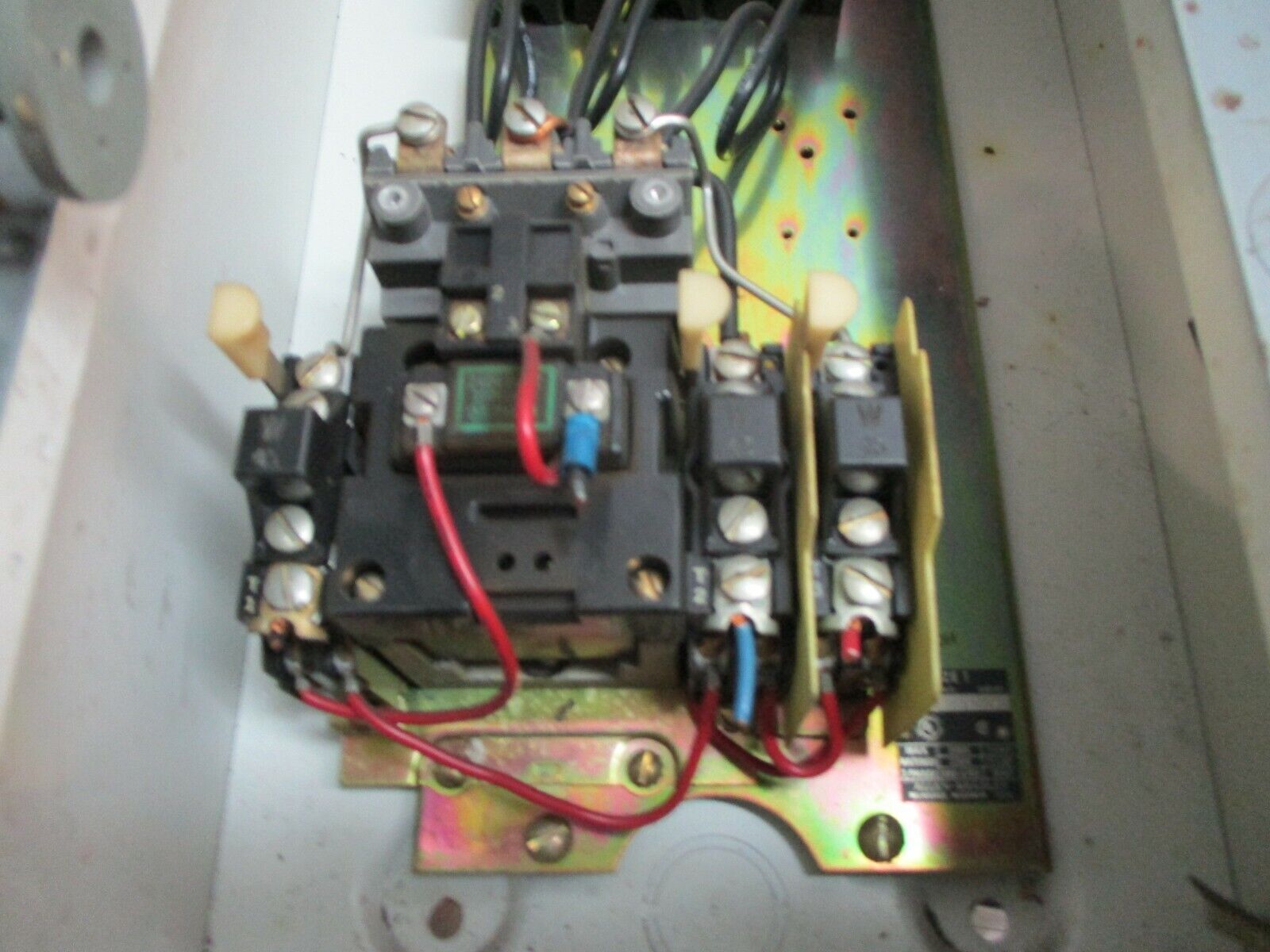 Allen-Bradley Fusible Size 1 Combination 712-BAA25 Ser. N 240V Coil Used