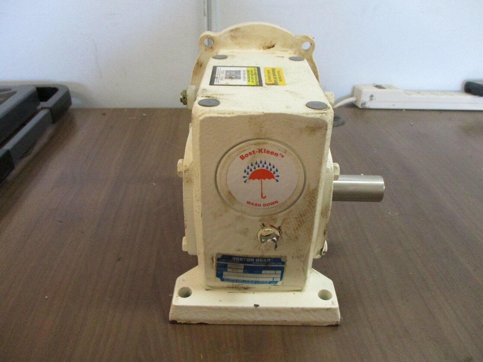 Boston Gear Reducer BKCF721B-10KP-B5-GS1 Ratio 10:1 2.34HP Input Used
