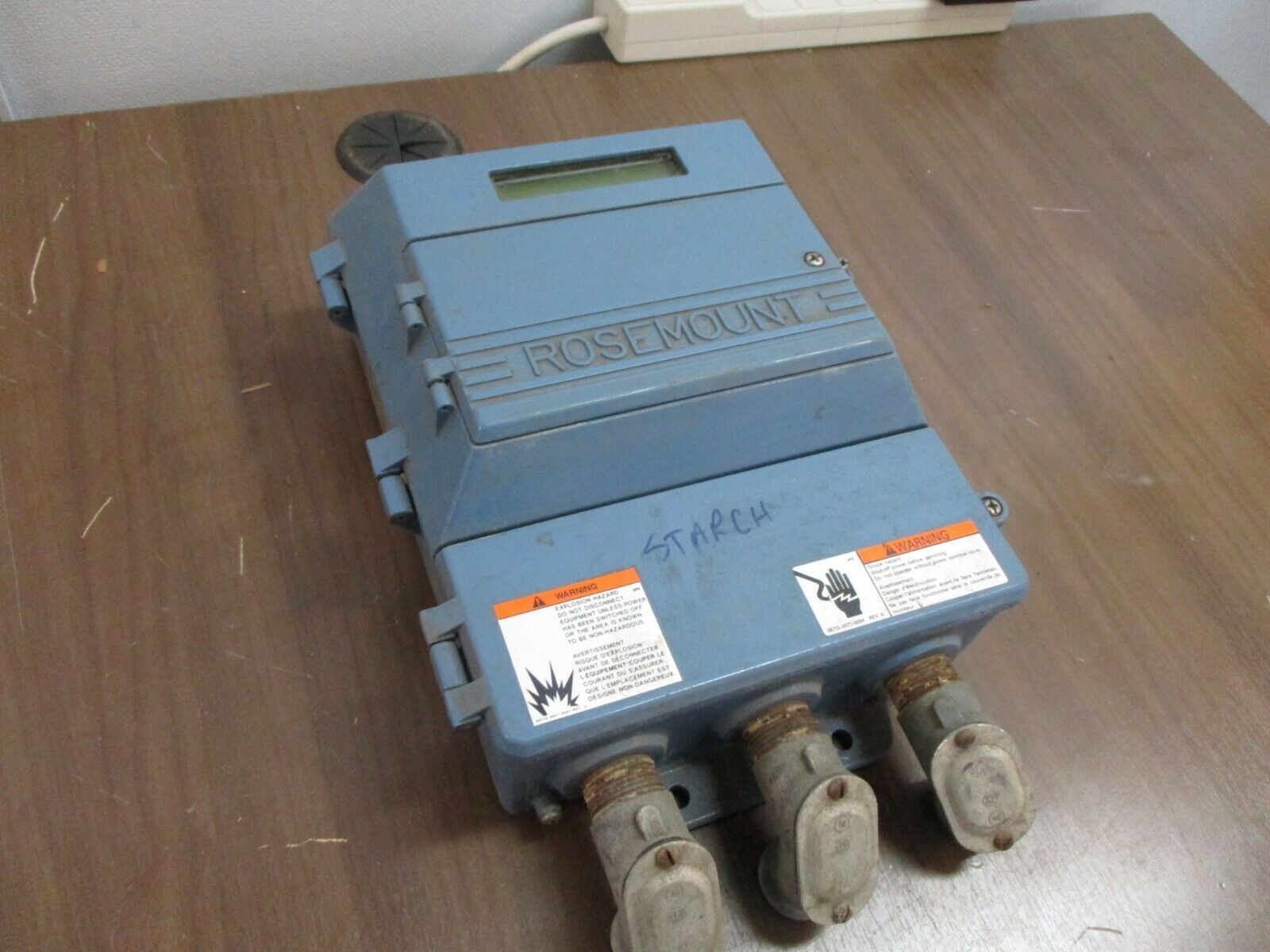 Rosemount Smart Family Magnetic Flow Transmitter 8712CR12N0M4 Used