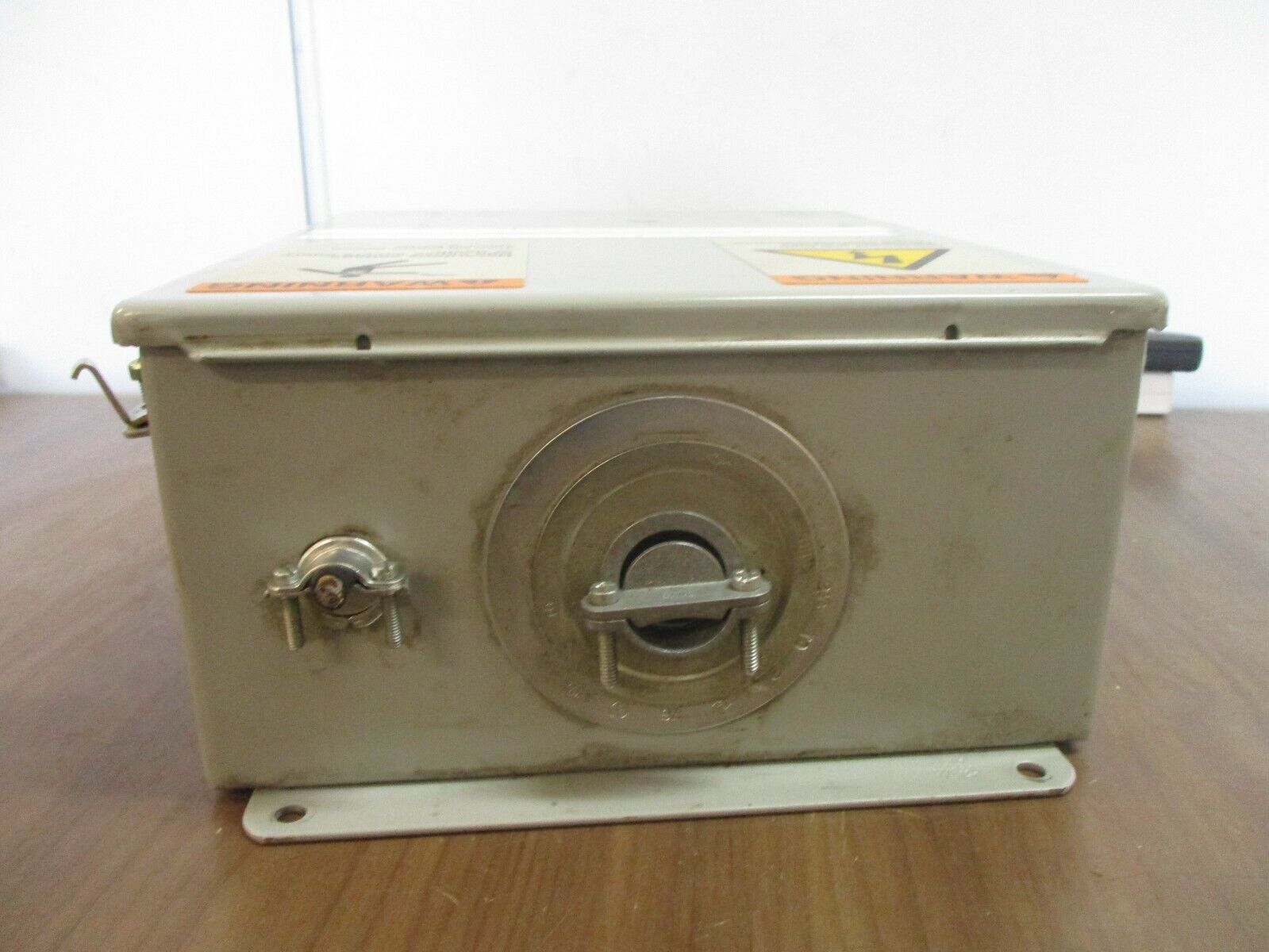 Hoffman Type 12, 13 Enclosure A-1210CH Size: 12x10x5" Used