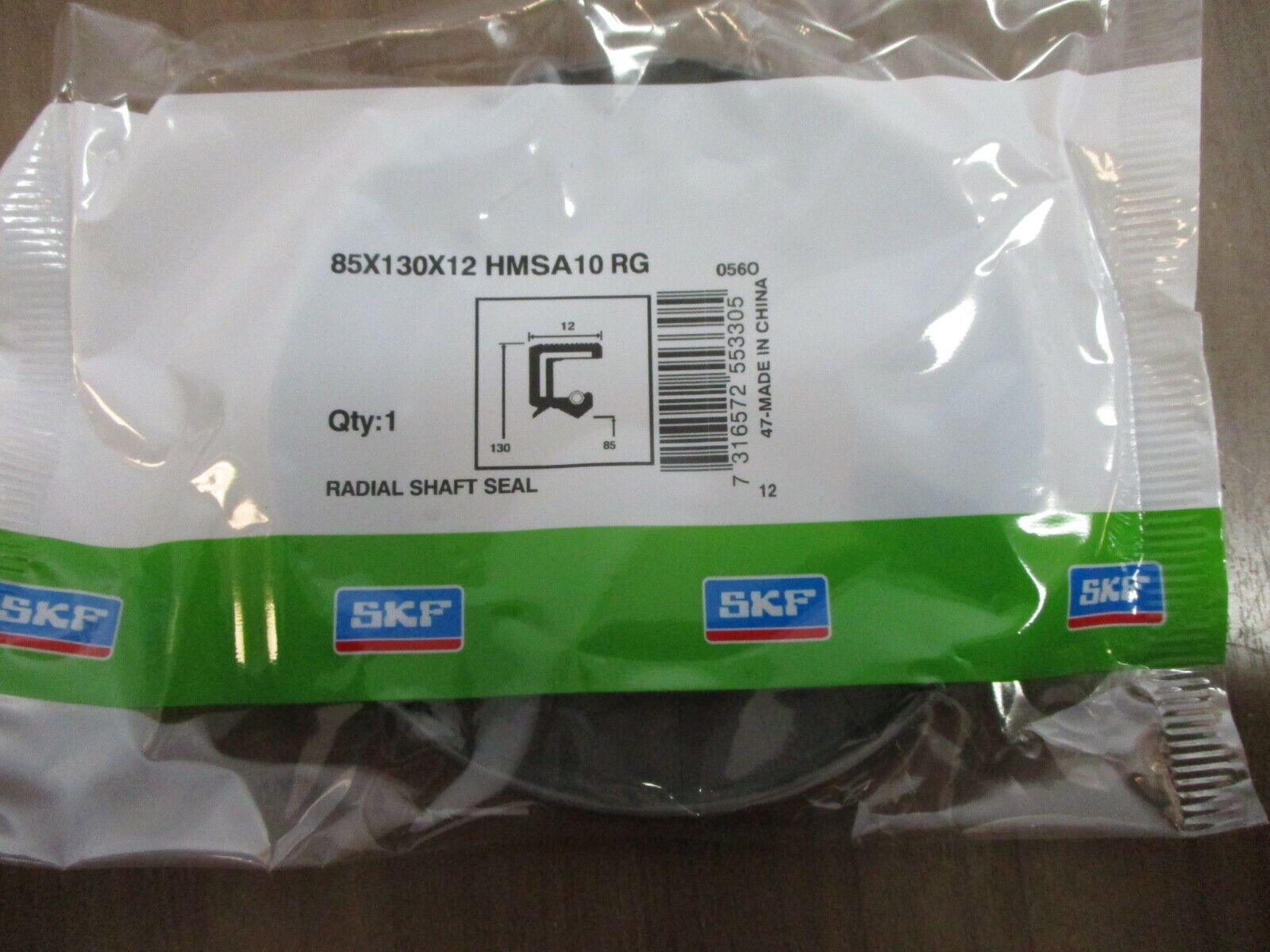 Radial Shaft Seal 85X130X12 HMSA10 RG New Surplus
