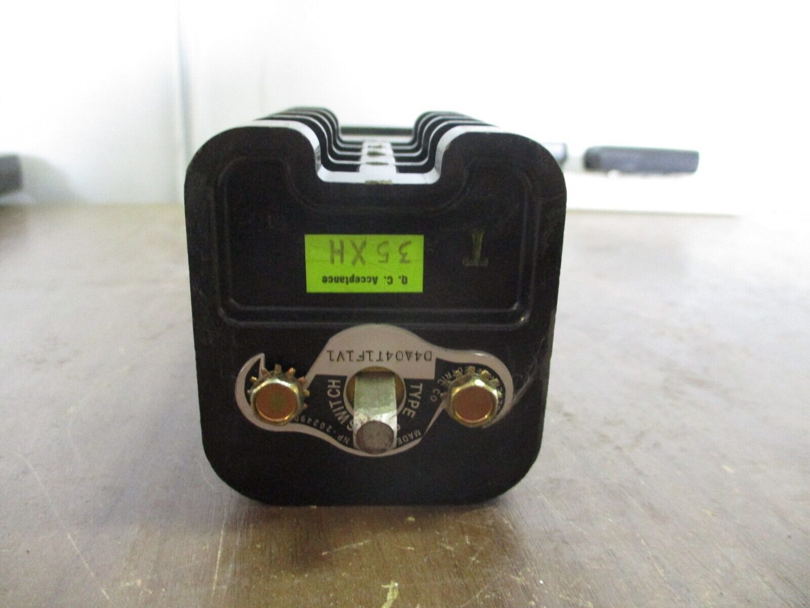 GE Type SBM Rotary Switch D4A04T1F1V1 Start / Stop Used