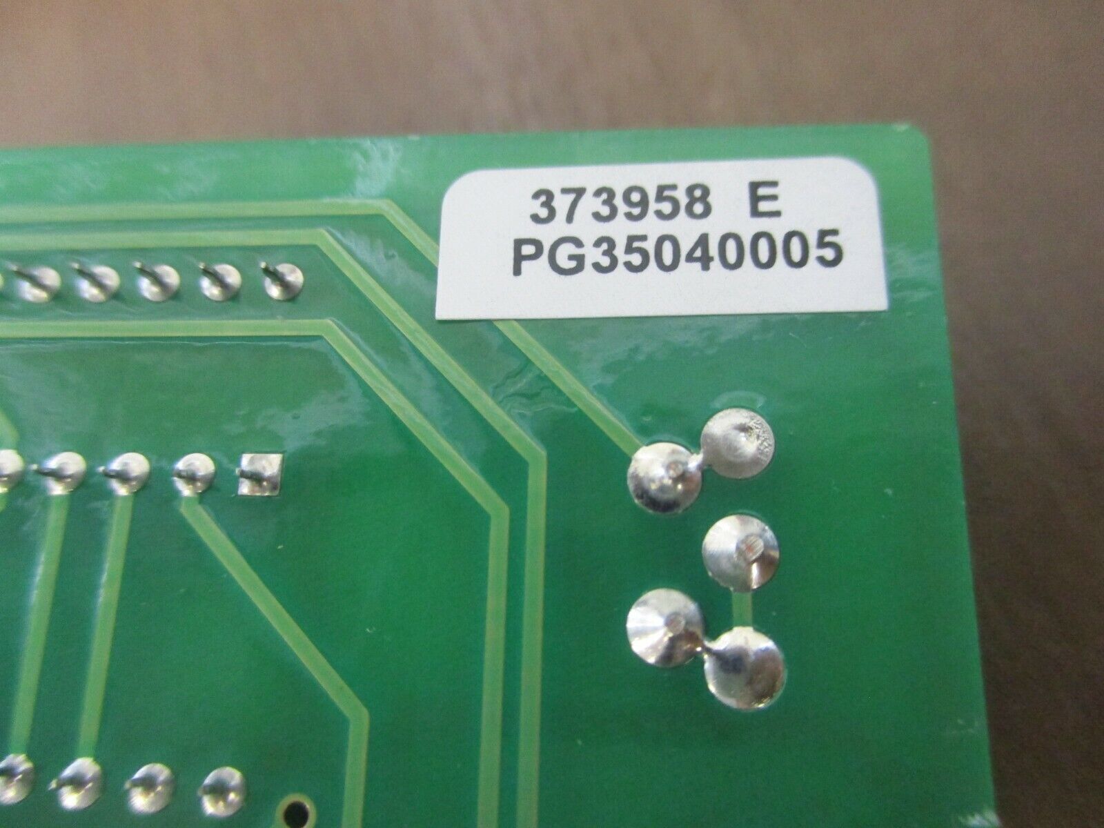 ASCO PCB 373958 E Used