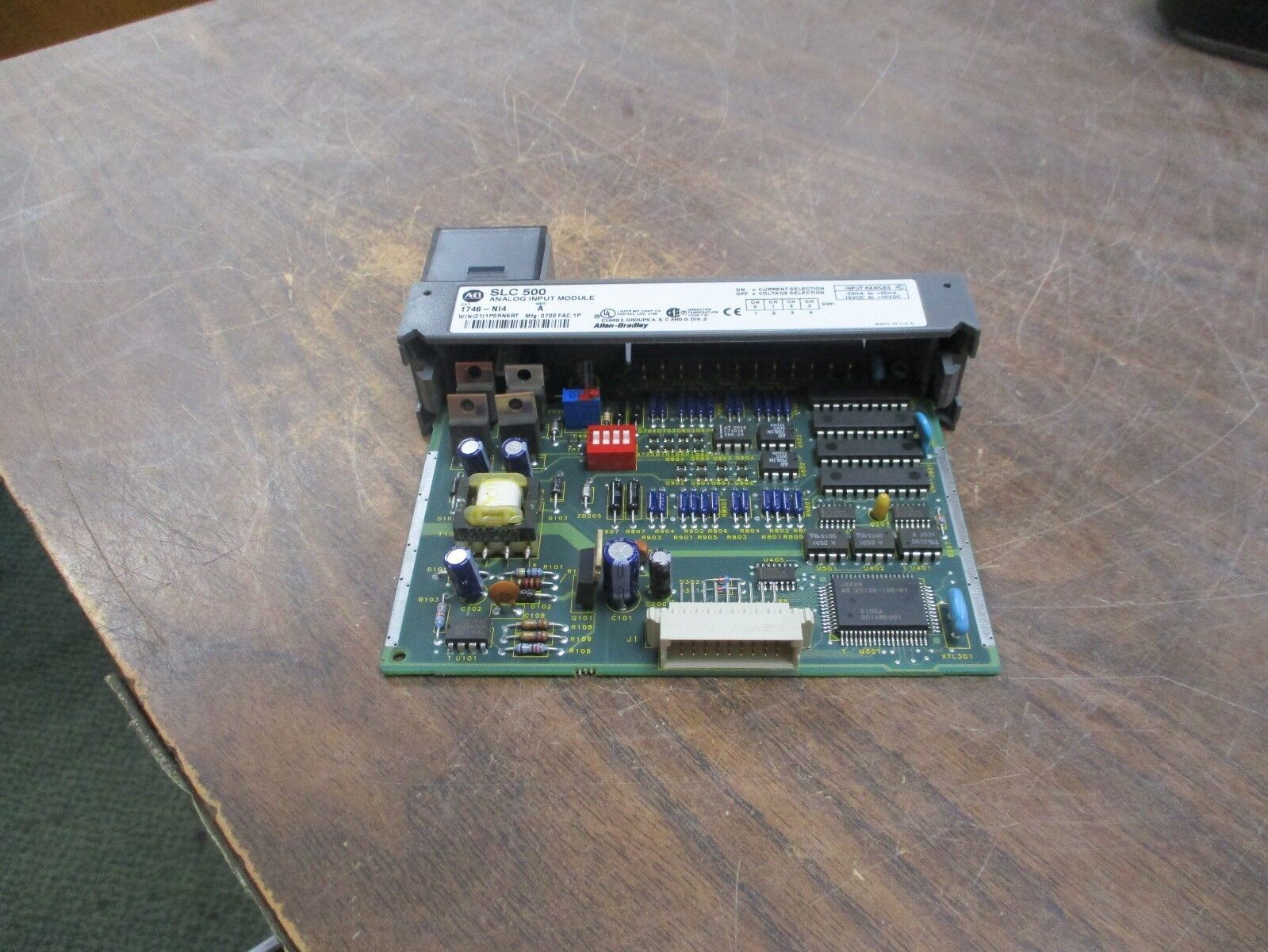 Allen-Bradley SLC 500 Analog Input Module 1746-NI4 Series A Used