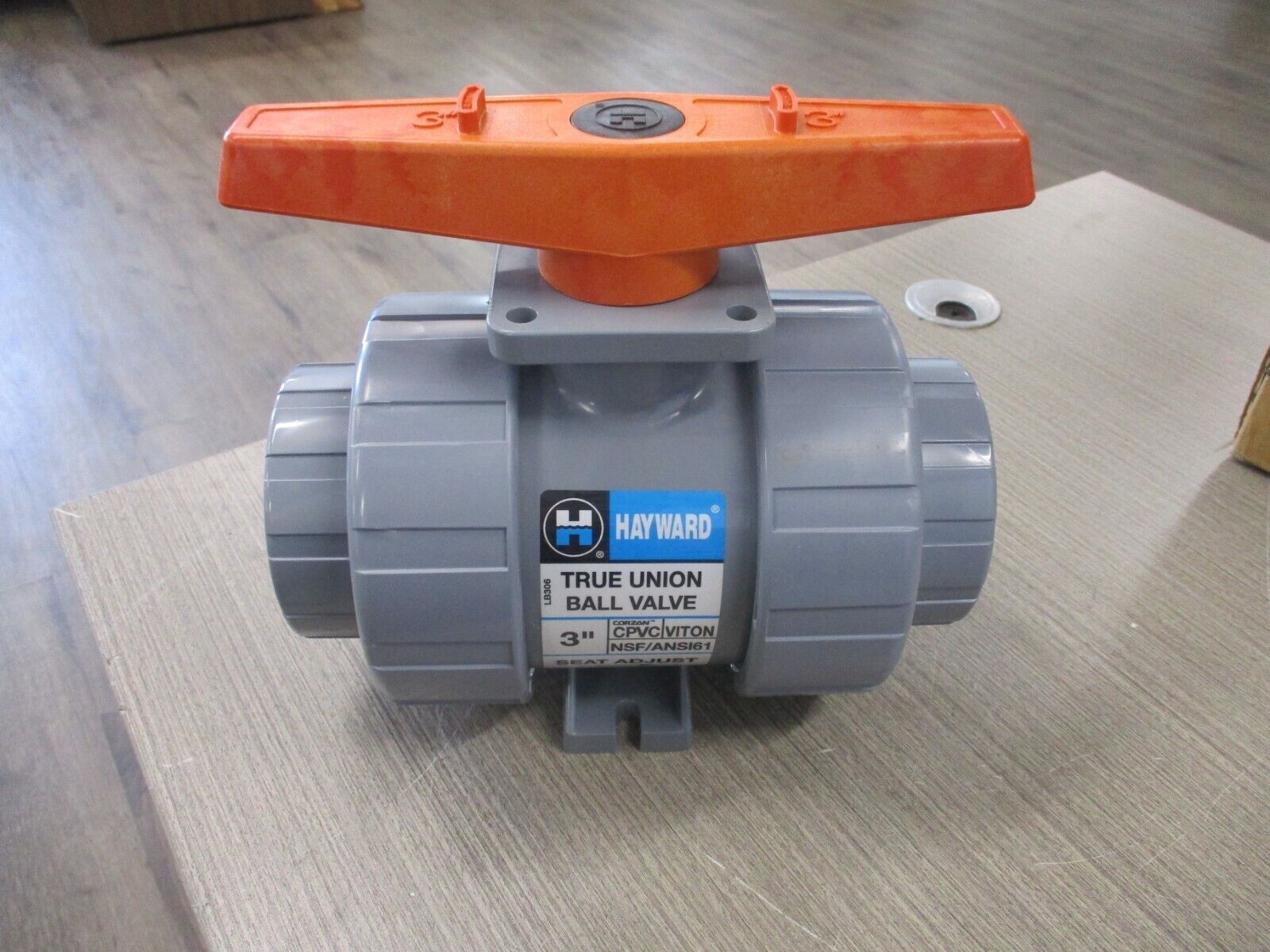 Hayward CPVC True Union Ball Valve TB2300T 3" New Surplus