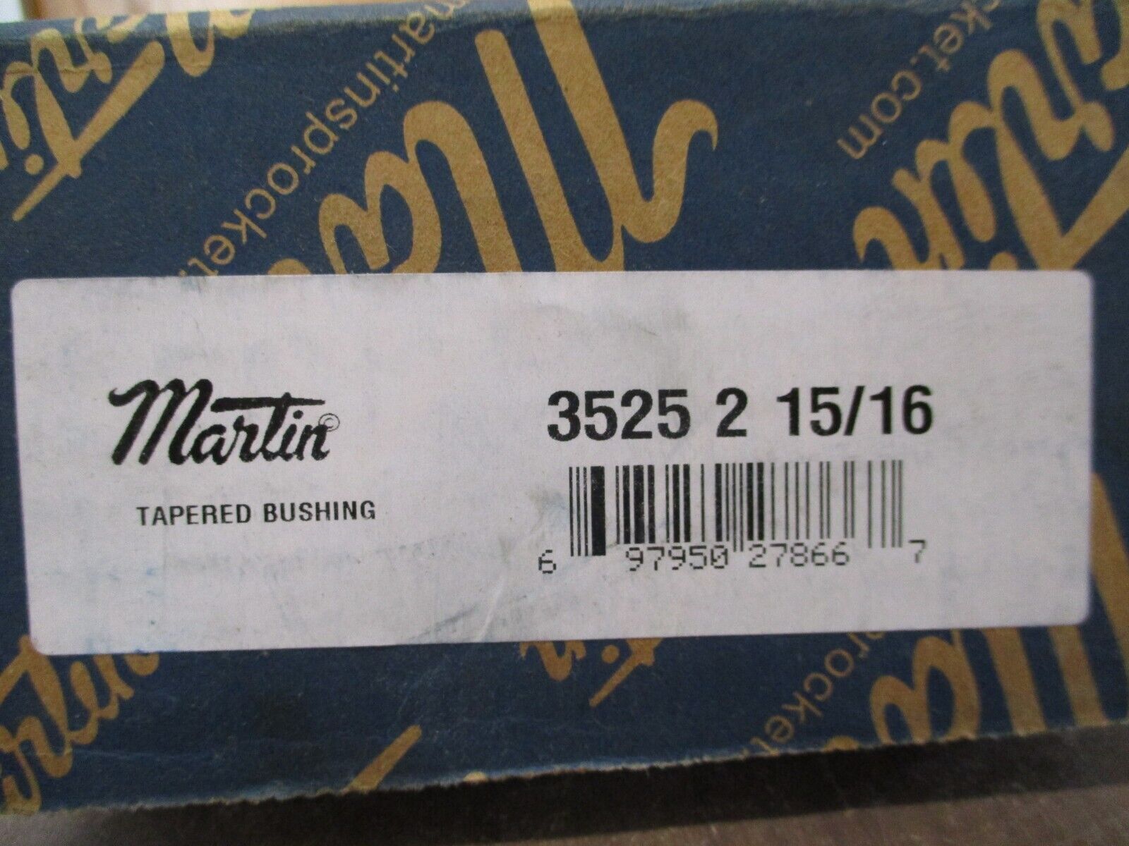 Martin Tapered Bushing 3525 2 15/16 Bore: 2 15/16" New Surplus