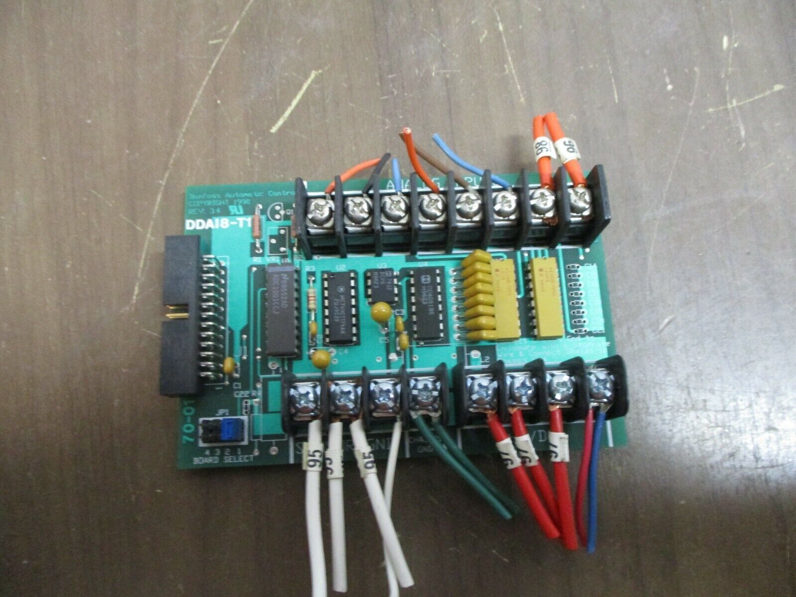 Danfoss Digital / Analog Input Board DDAI8-T1 Rev. 3.4 Used