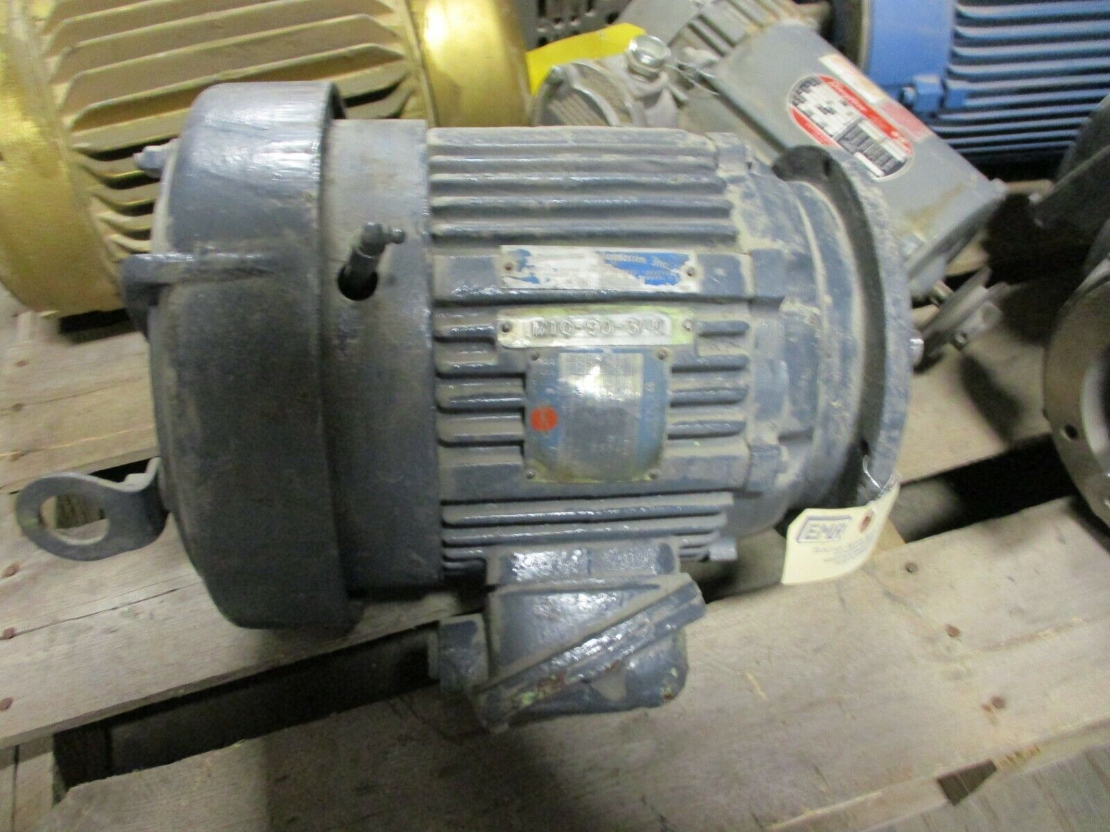 Louis Allis Induction AC Motor 6257077002 5HP 3500RPM 220/440V 14A 3Ph 60Hz Used
