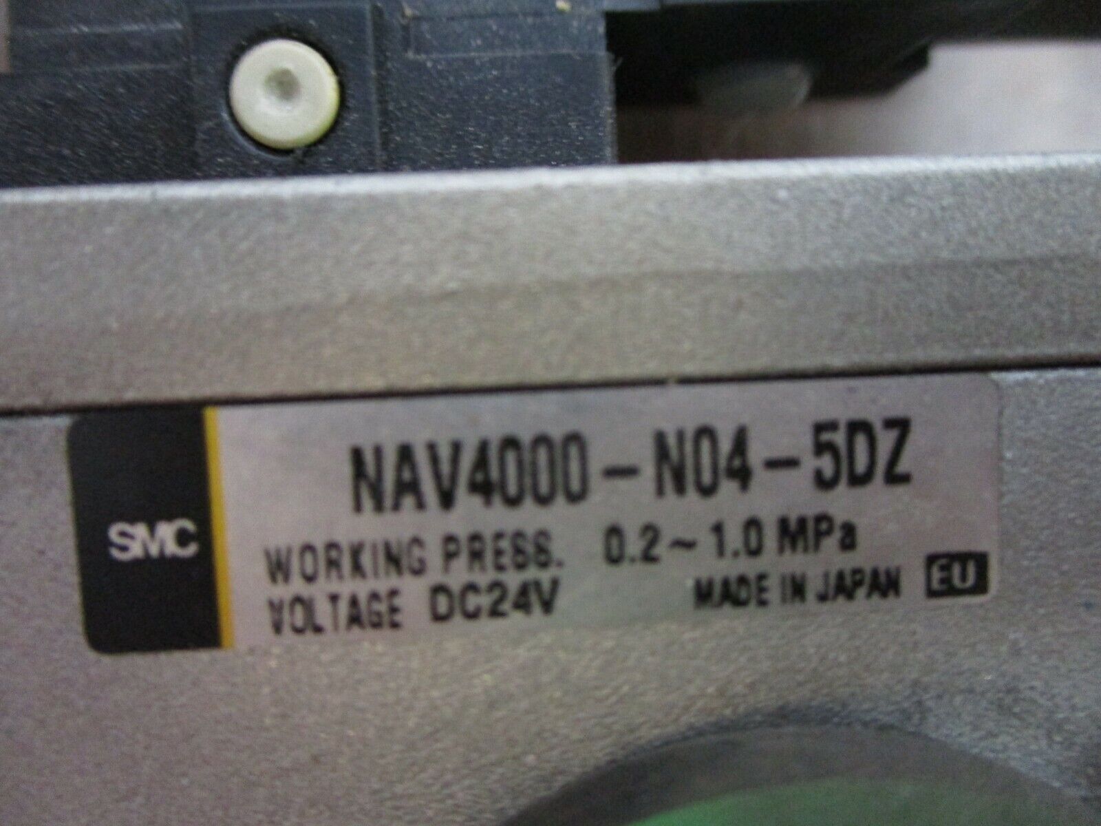 SMC Regulator / Soft Start Valve Assembly NAR4000-N04 / NAV4000-N04-5D2 24VDC
