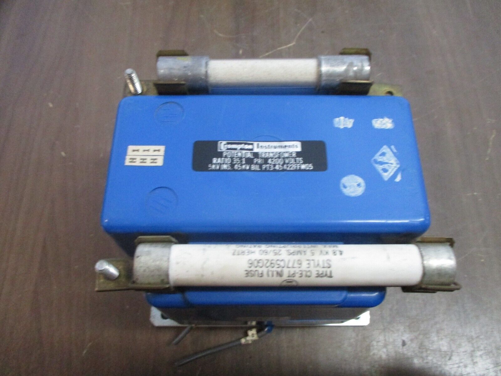 Crompton Instruments Potential Transformer PT3-45422FFW05 Ratio 35:1 Pri: 4200V