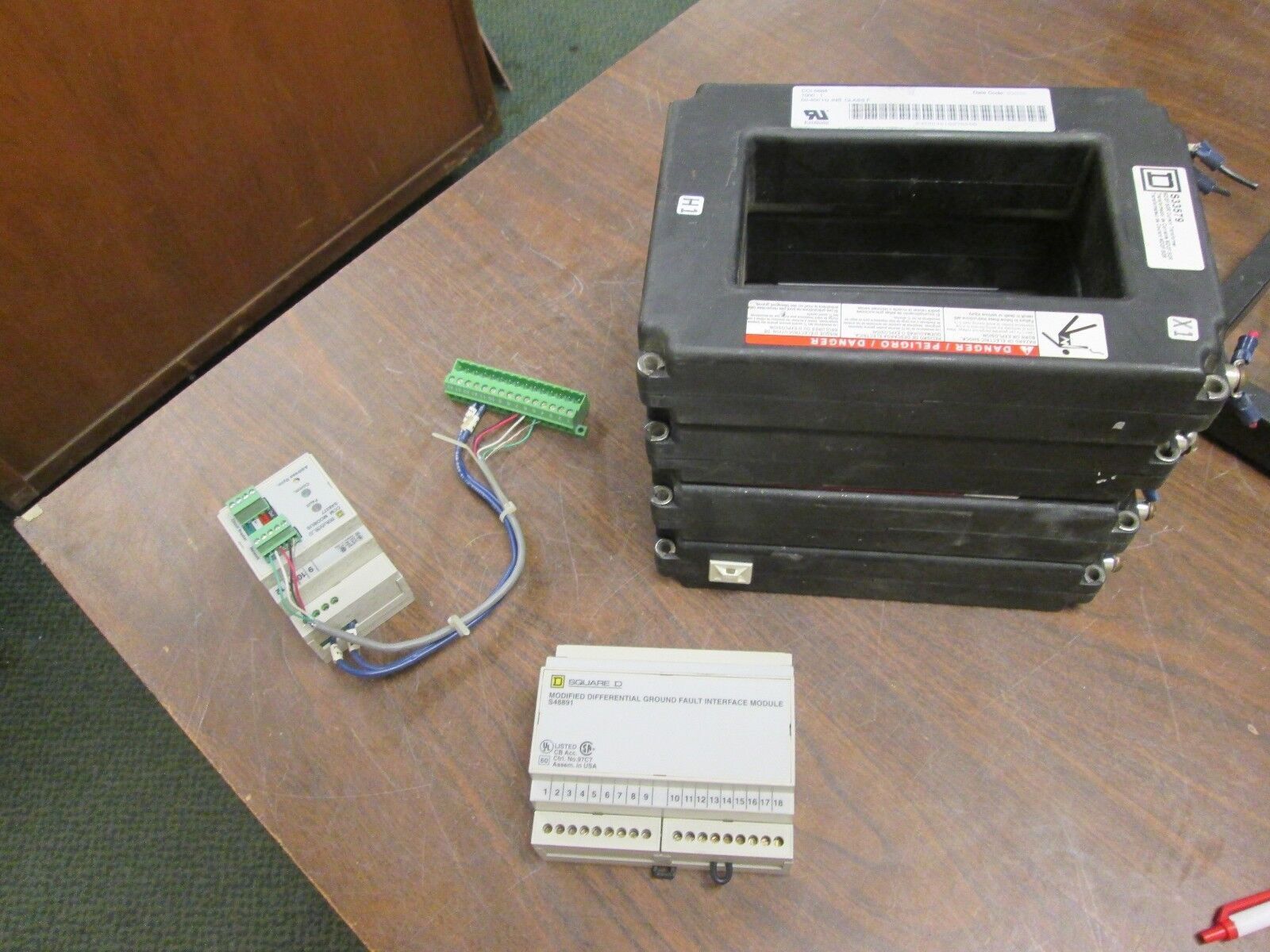 Square D Ground Fault System S48891/S48377/S33579 Ratio 1000:1 Used