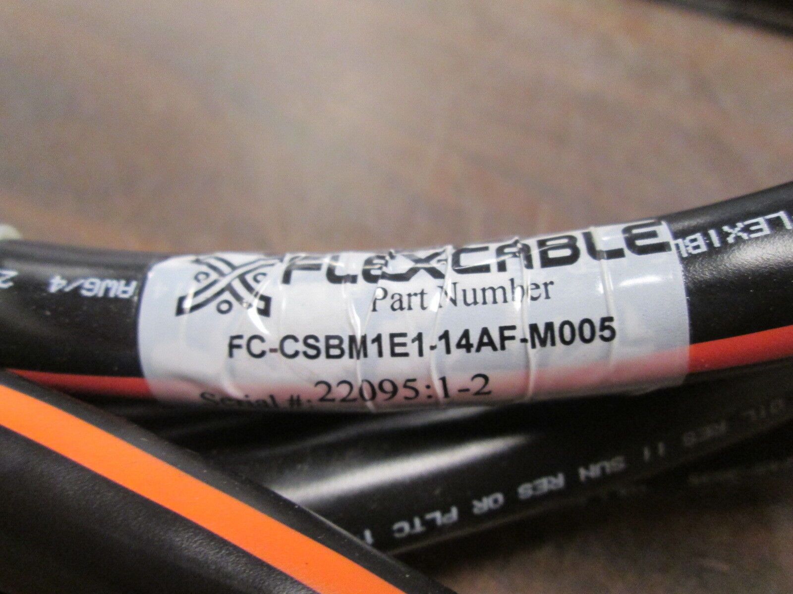 Flex-Cable Universal Extension Cable FC-CSBM1E1-14AF-M005 5ft Used