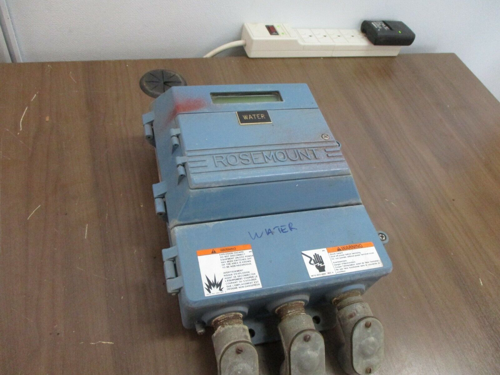 Rosemount Smart Family Magnetic Flow Transmitter 8712CR12M4 Used