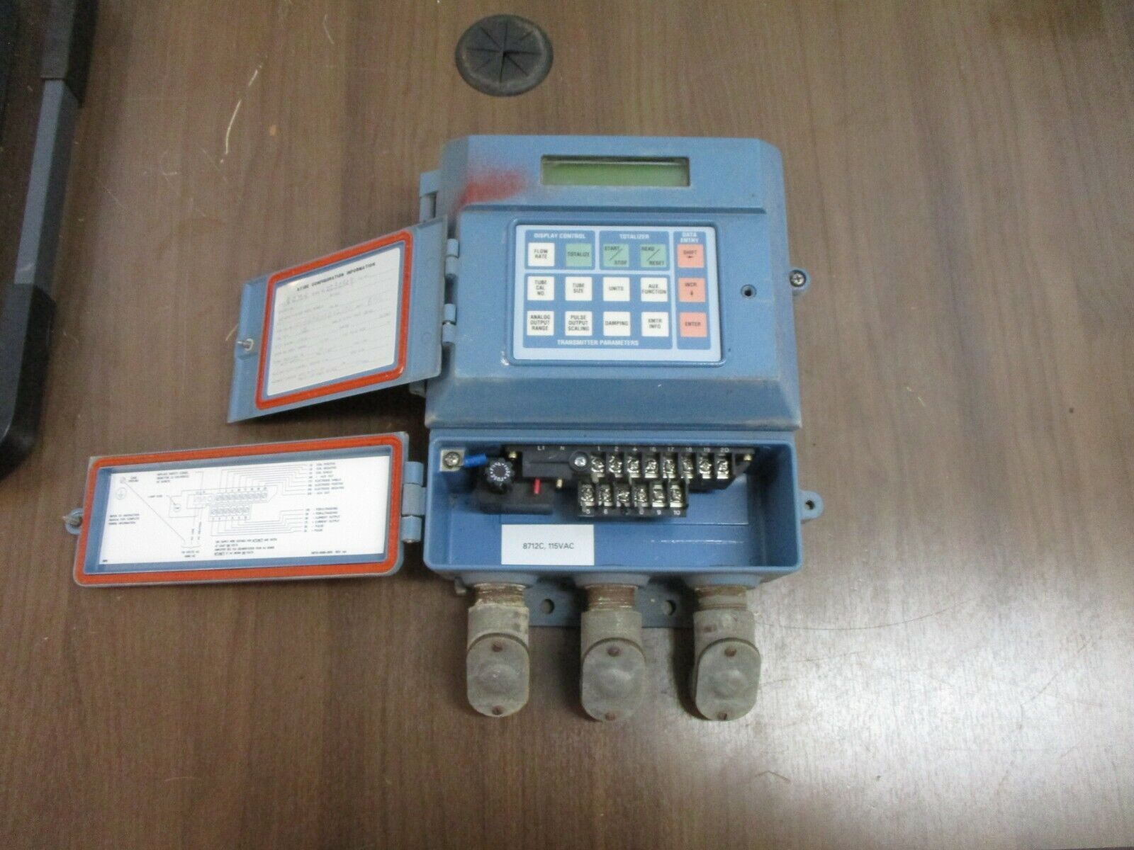 Rosemount Smart Family Magnetic Flow Transmitter 8712CR12M4 Used