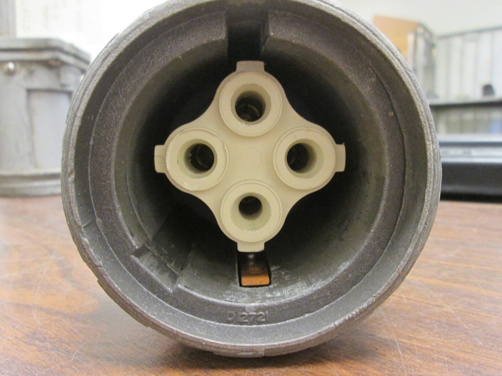 RussellStoll Connector 7428 60A 600V 3P 4W Conduit Connect Used