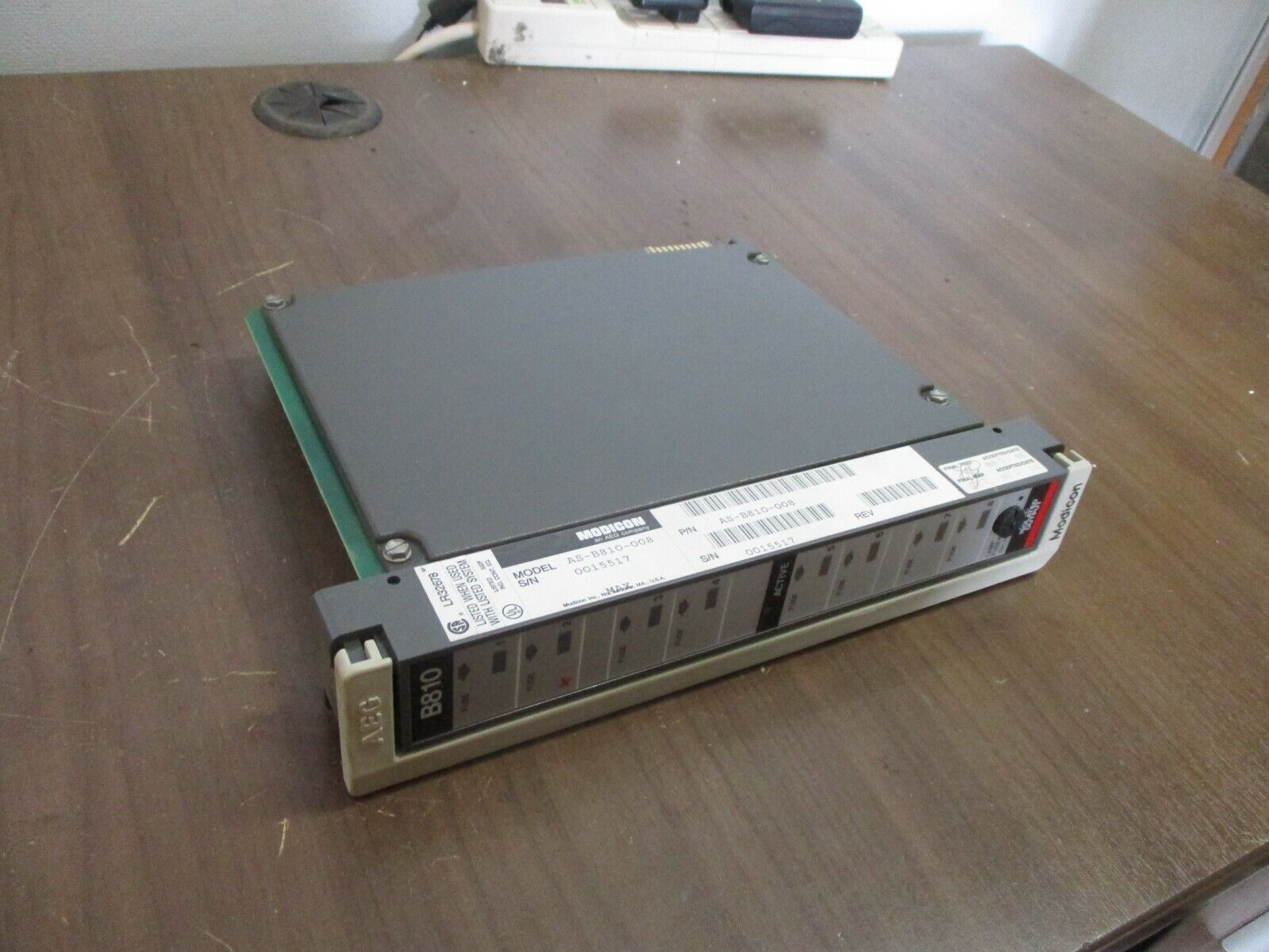 AEG Modicon Isolated Output Module AS-B810-008 115VAC New Surplus