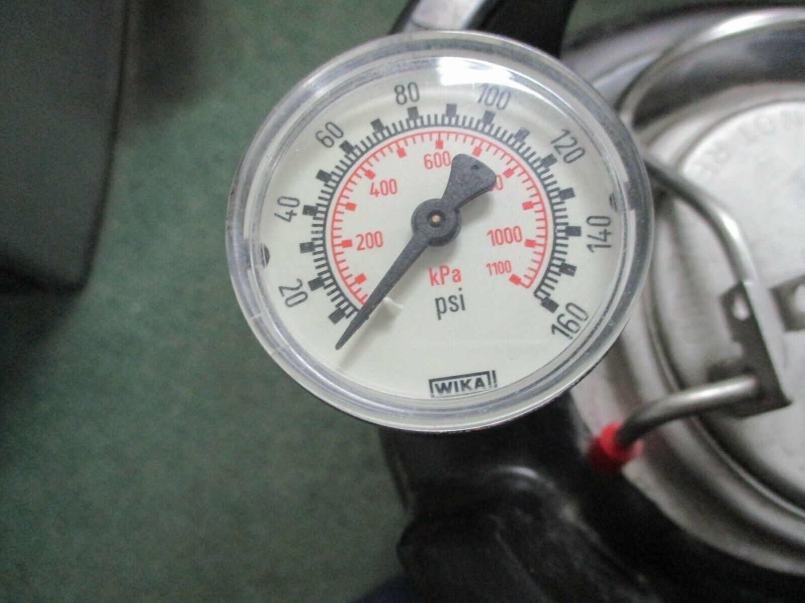 Bradley Portable Eyewash Tank w/ Drench Hose Max Pressure: 130PSI Used