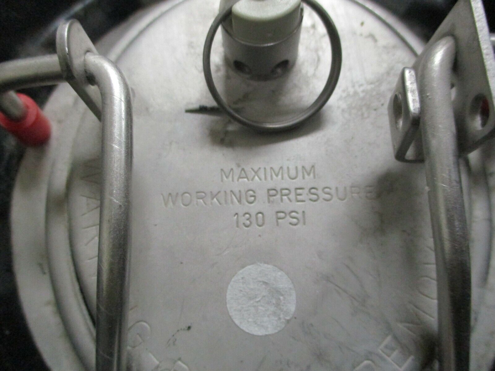 Bradley Portable Eyewash Tank w/ Drench Hose Max Pressure: 130PSI Used