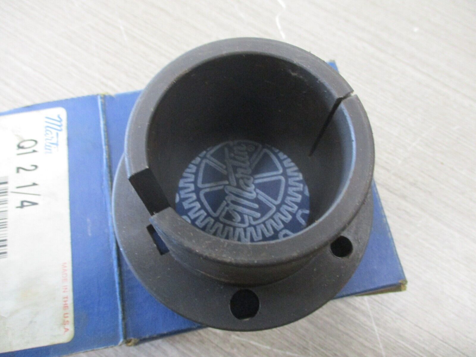 Martin Split Taper Bushing Q1 21/4 Bore: 2 1/4" New Surplus