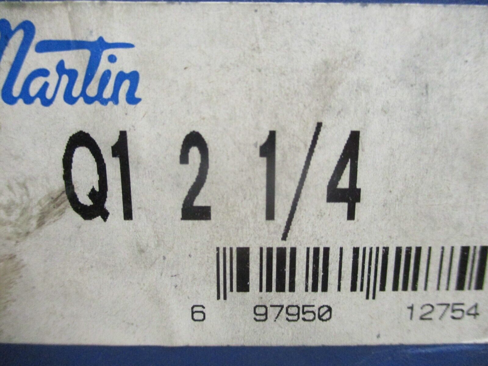 Martin Split Taper Bushing Q1 21/4 Bore: 2 1/4" New Surplus