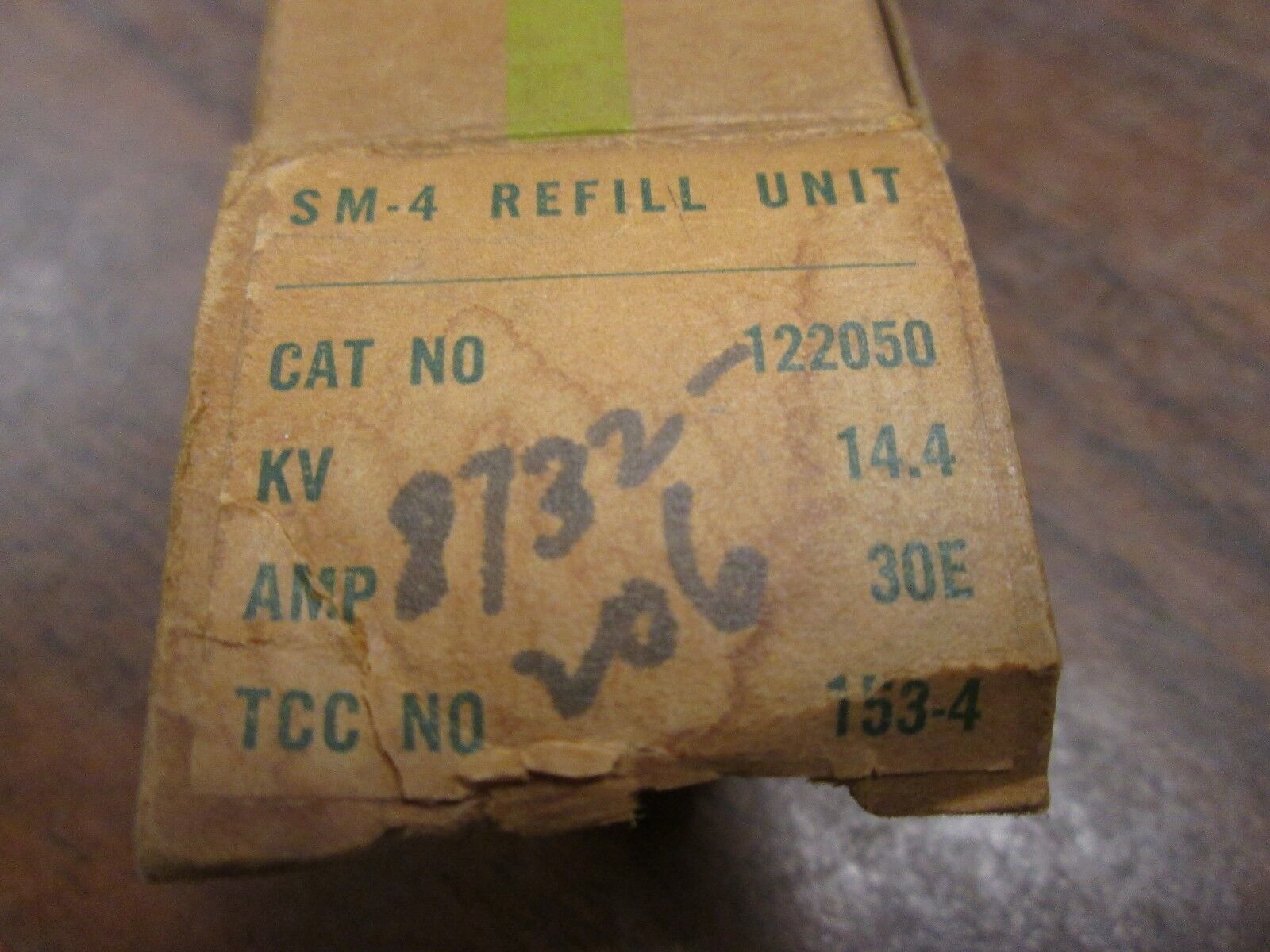 S&C SM-4 Power Fuse Refill Unit 122050 14.4KV 30A New Surplus