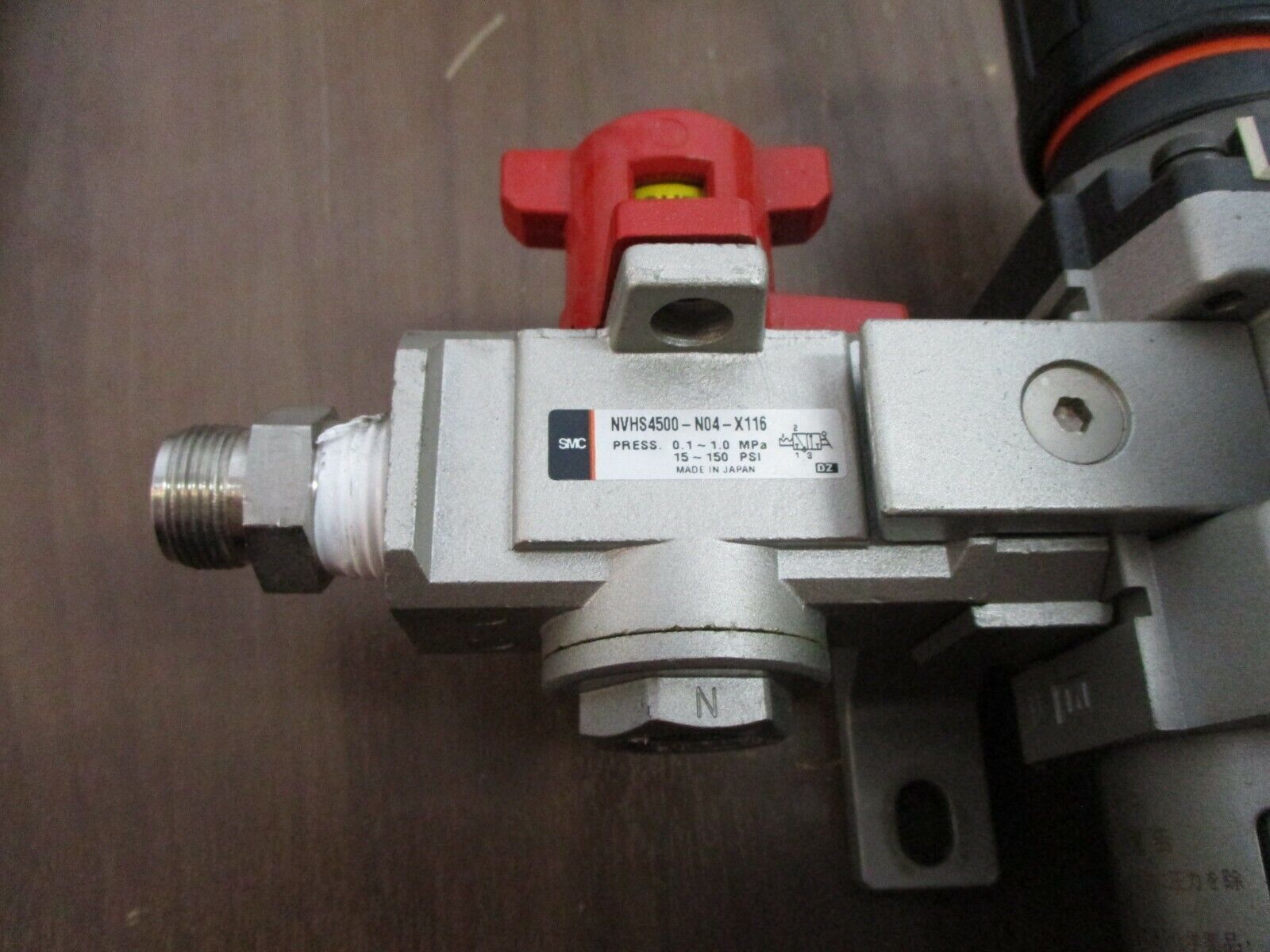 SMC Filter/Regulator Assembly NAFM4000-N04 / Naw4000-N04 0.05-0.85mpa Used