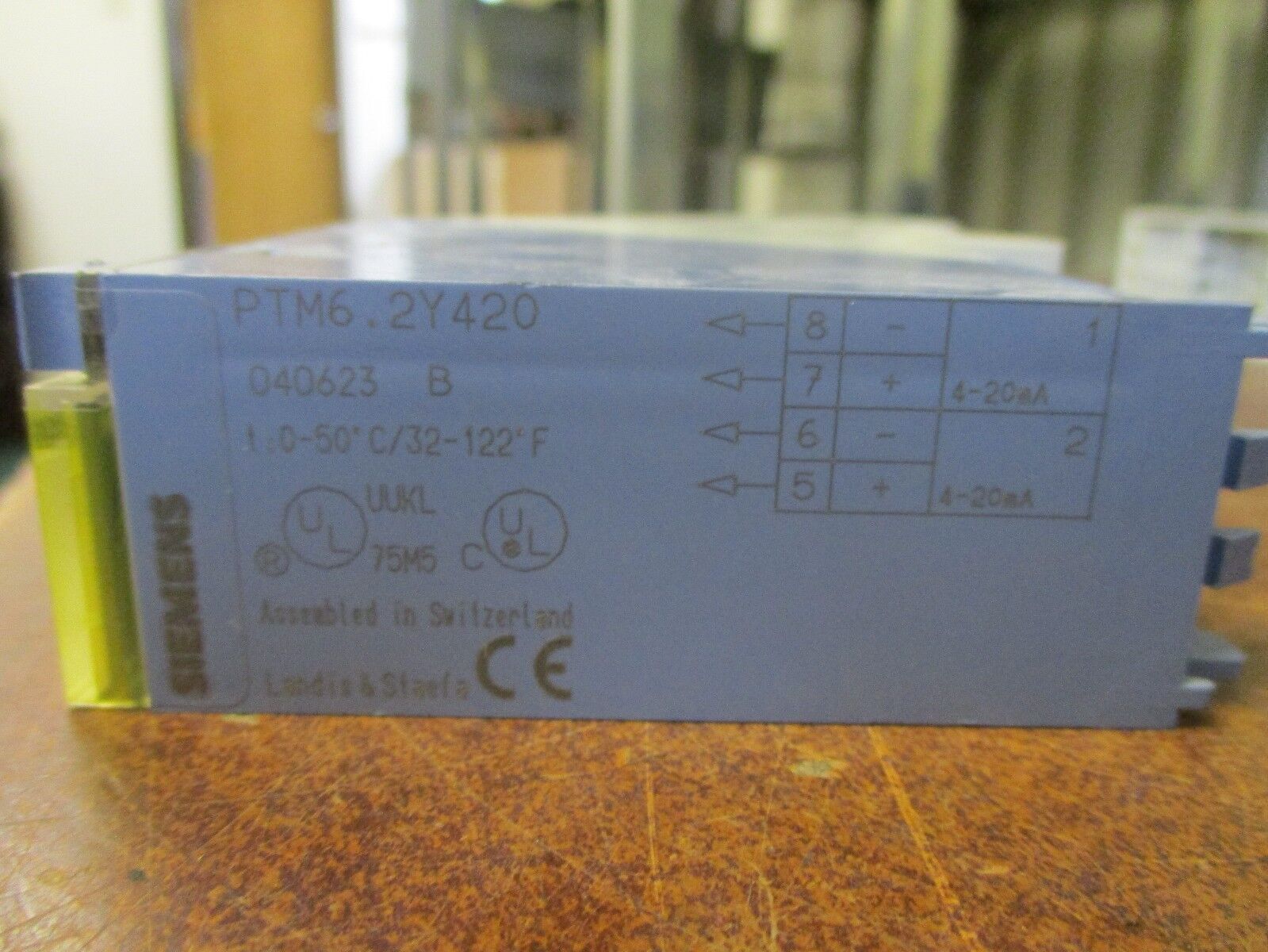 Siemens Analog Output Module PTM6.2Y420 4-20mA "Lot of 3" Used
