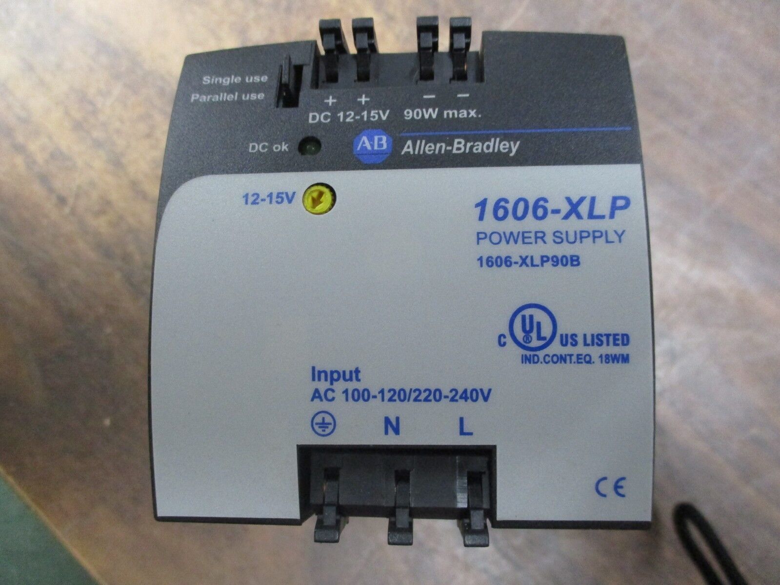 Allen-Bradley Power Supply 1606-XLP90B Ser. A Used