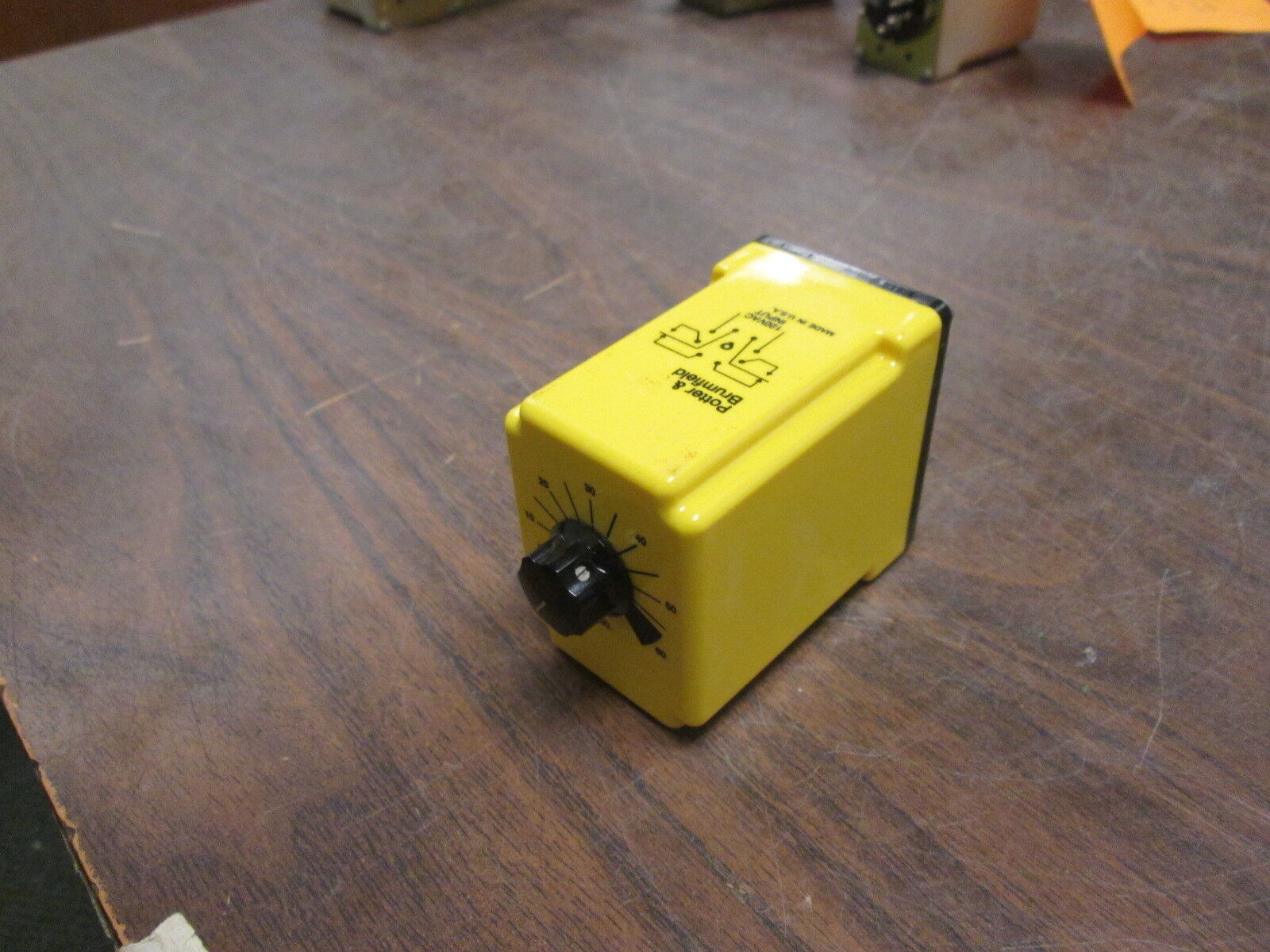 Potter & Brumfield Time Delay Relay CDB-38-70004 120V 0.6-60Sec Used
