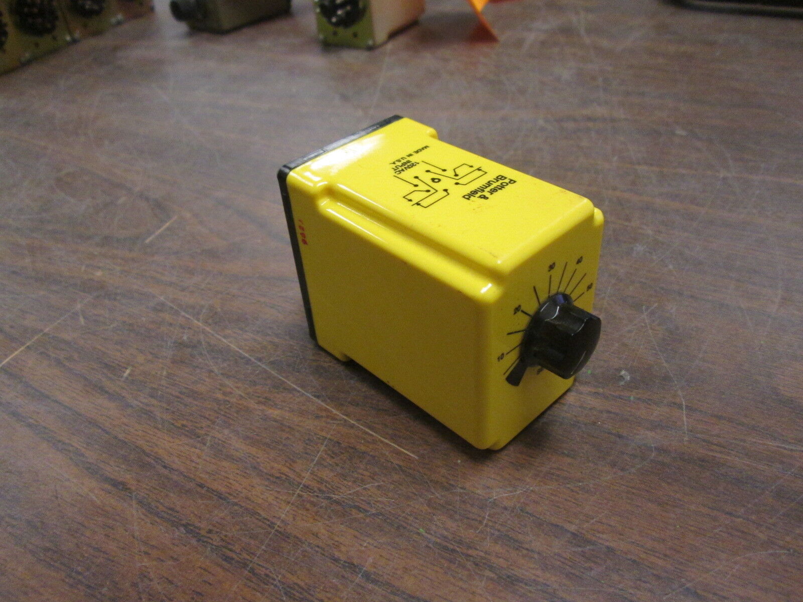 Potter & Brumfield Time Delay Relay CDB-38-70004 120V 0.6-60Sec Used