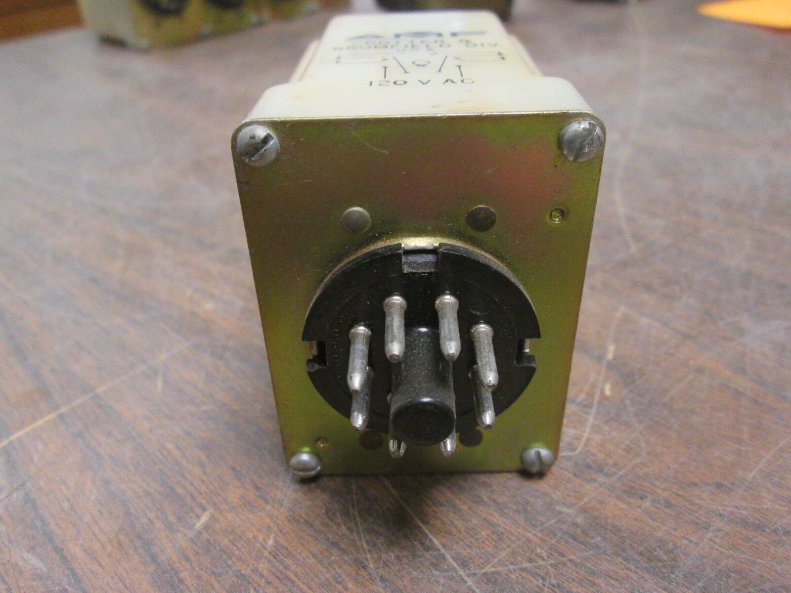 Potter & Brumfield Time Delay Relay CHB-38-70001 120V 1-10Sec Used