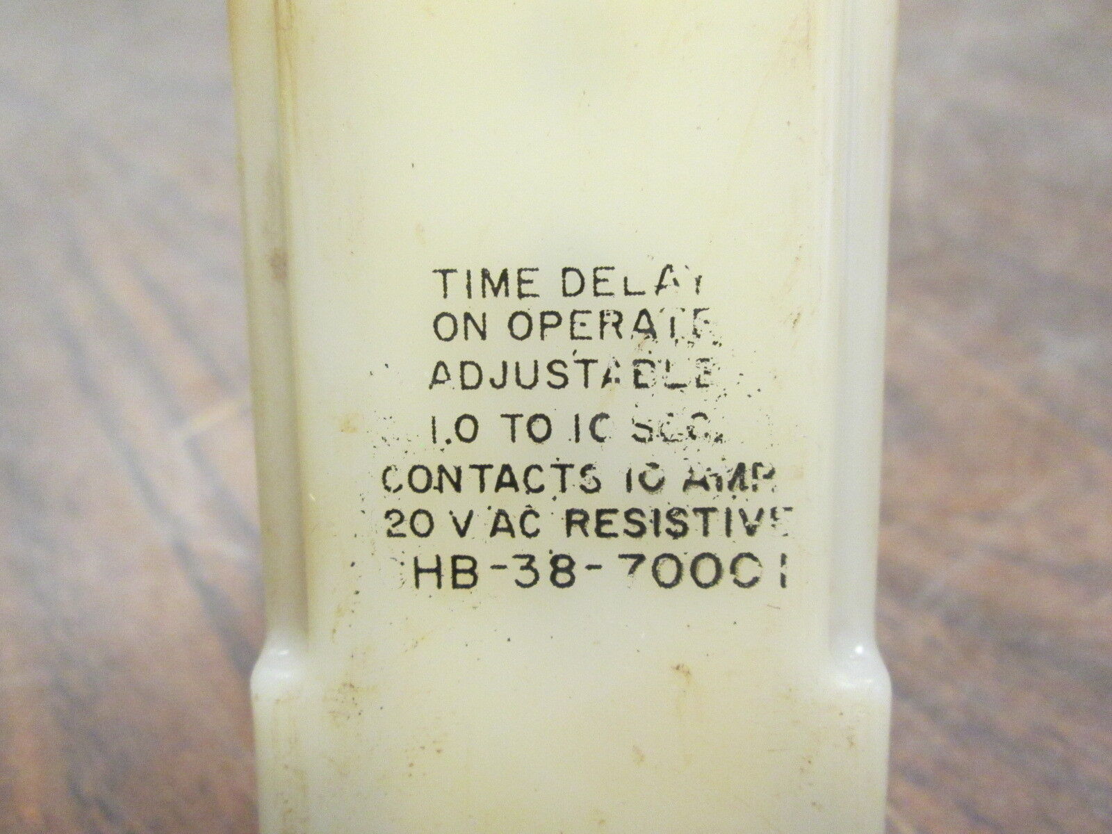 Potter & Brumfield Time Delay Relay CHB-38-70001 120V 1-10Sec Used