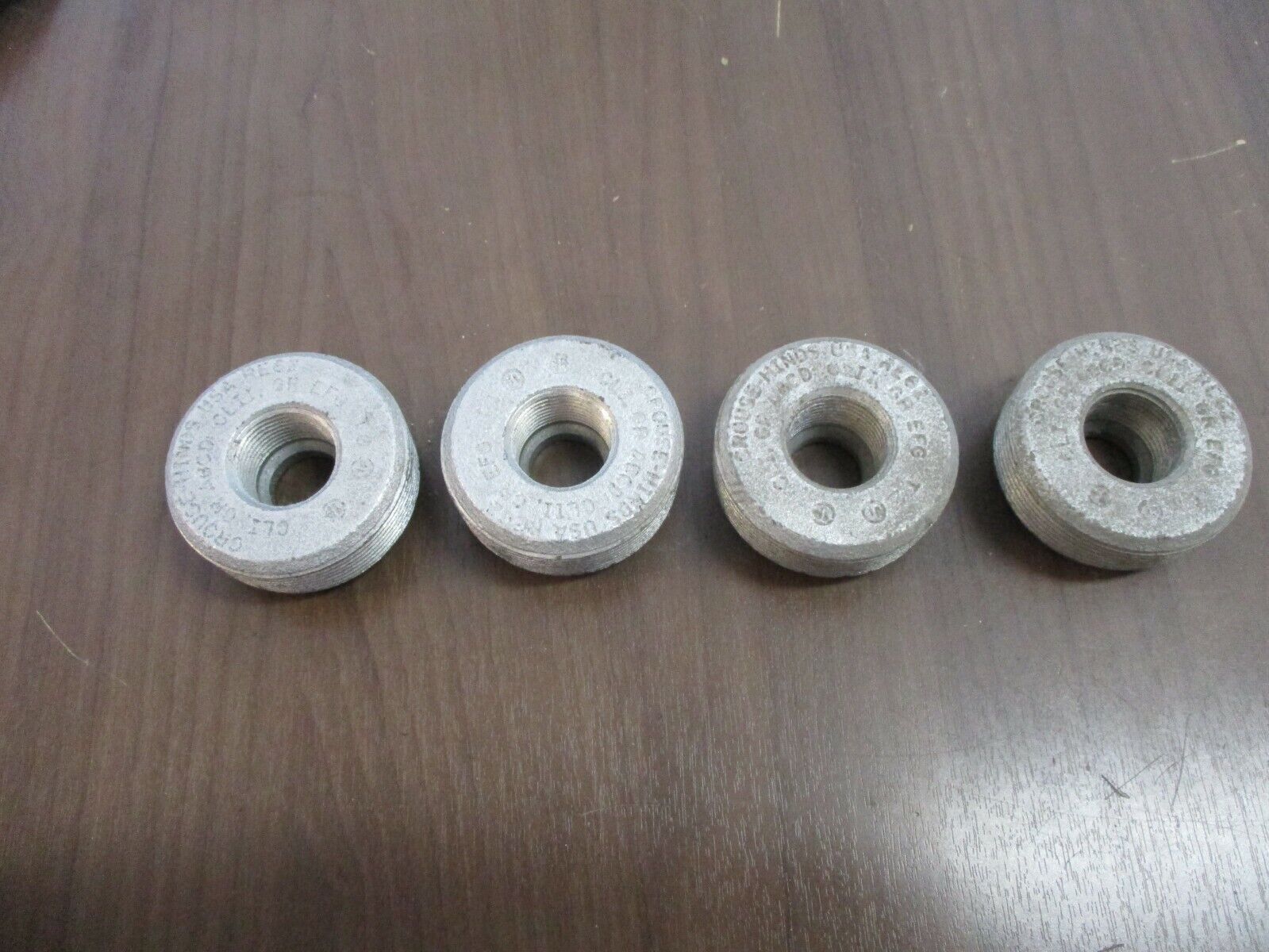 Crouse-Hinds Reducer Bushing RE62 *Lot of 4* Used
