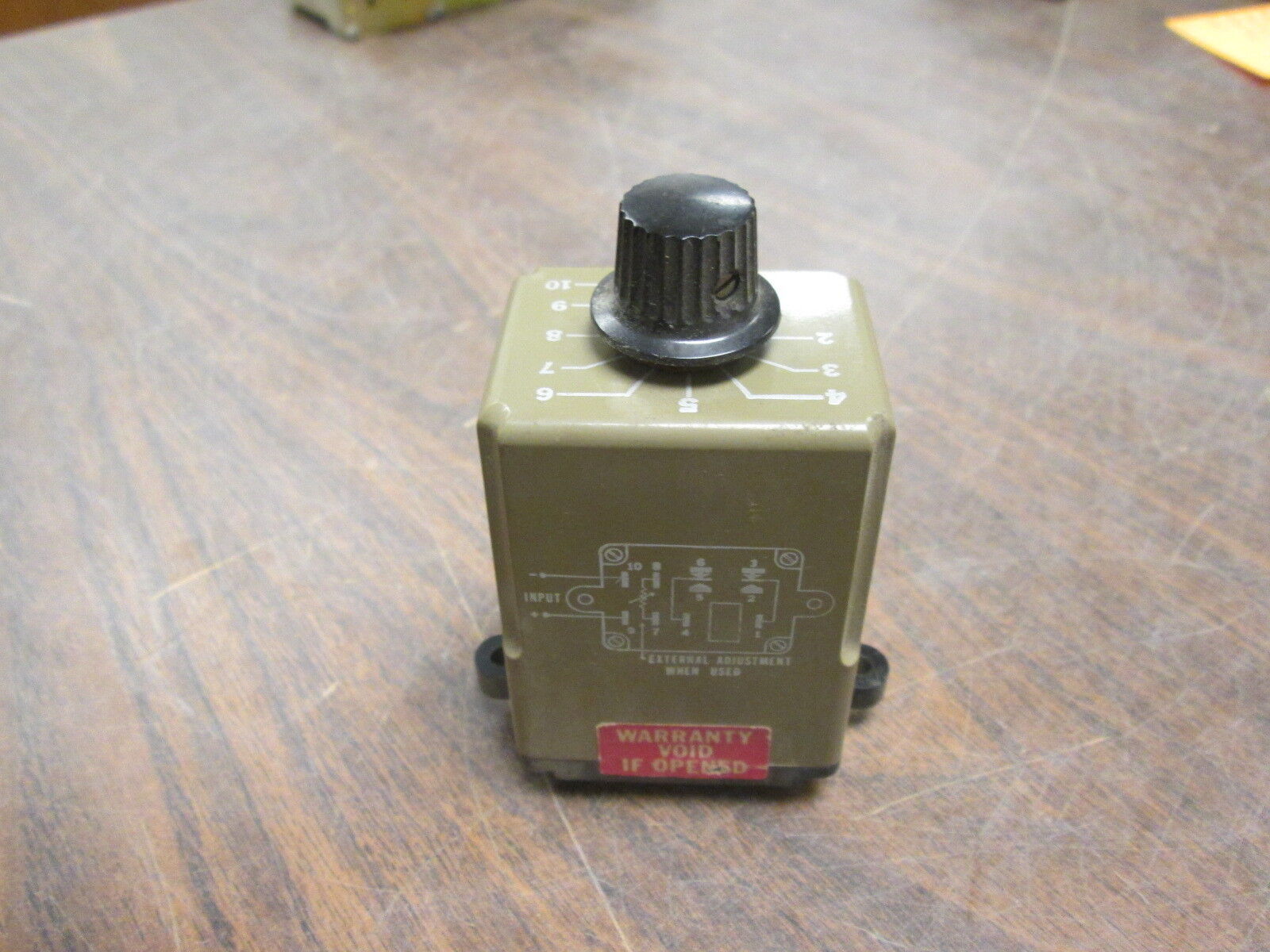 Syracuse Electronics Time Delay Relay TNR10305 115V Time: 15Sec Used