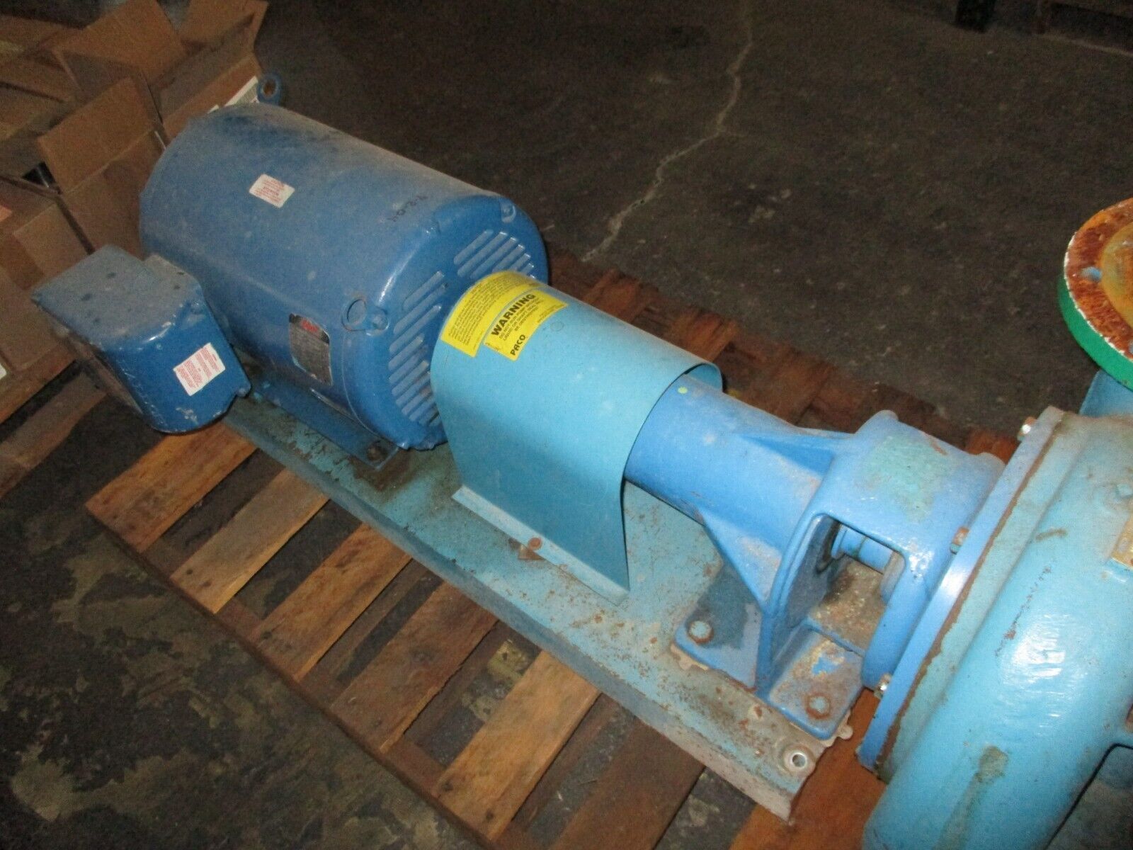 Paco Pump 11601231A62011853 20HP 1200RPM 40FT Head 1293 GPM Used
