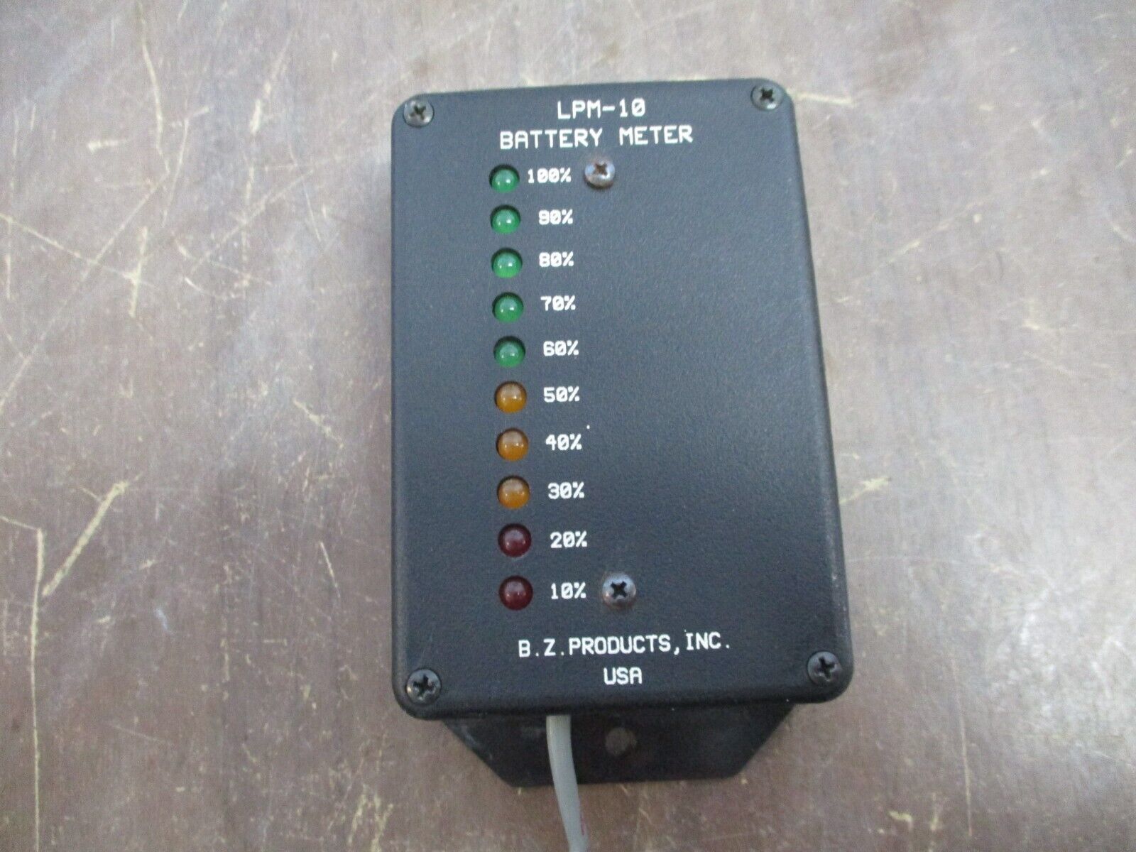 B.Z. Products Battery Meter LPM-10 Used
