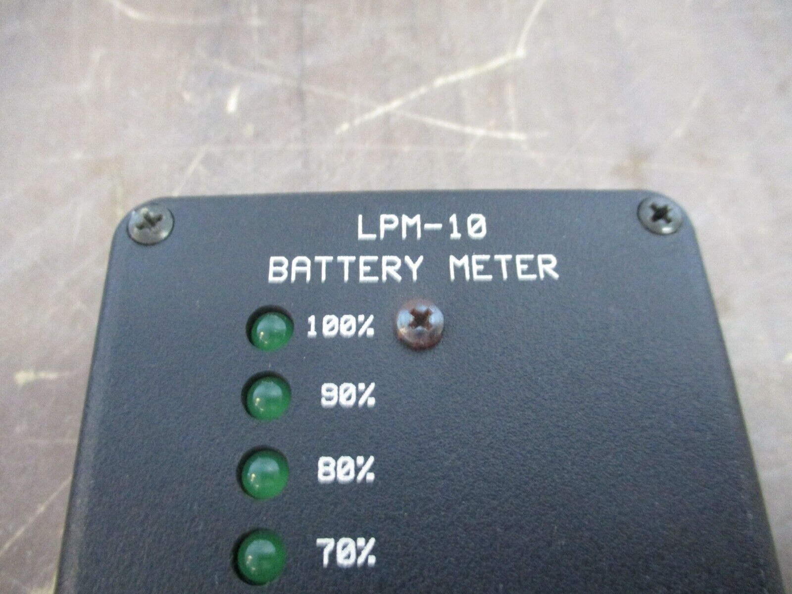 B.Z. Products Battery Meter LPM-10 Used