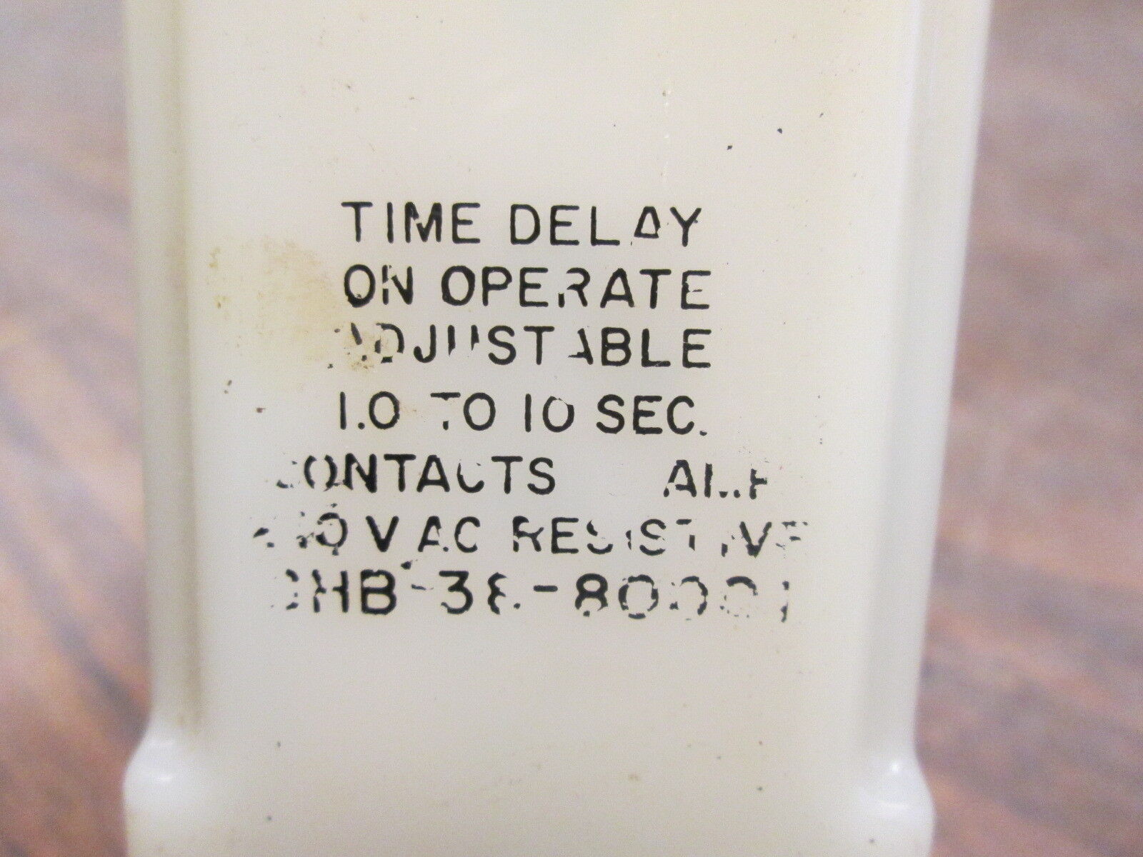 Potter & Brumfield Time Delay Relay CHB-38-80001 240V 1-10Sec Used