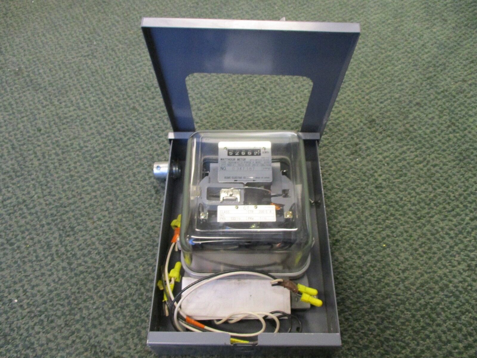 Osaki Watthour Meter 0091HK4T 277/480V 60Hz 3Ph 4w Used