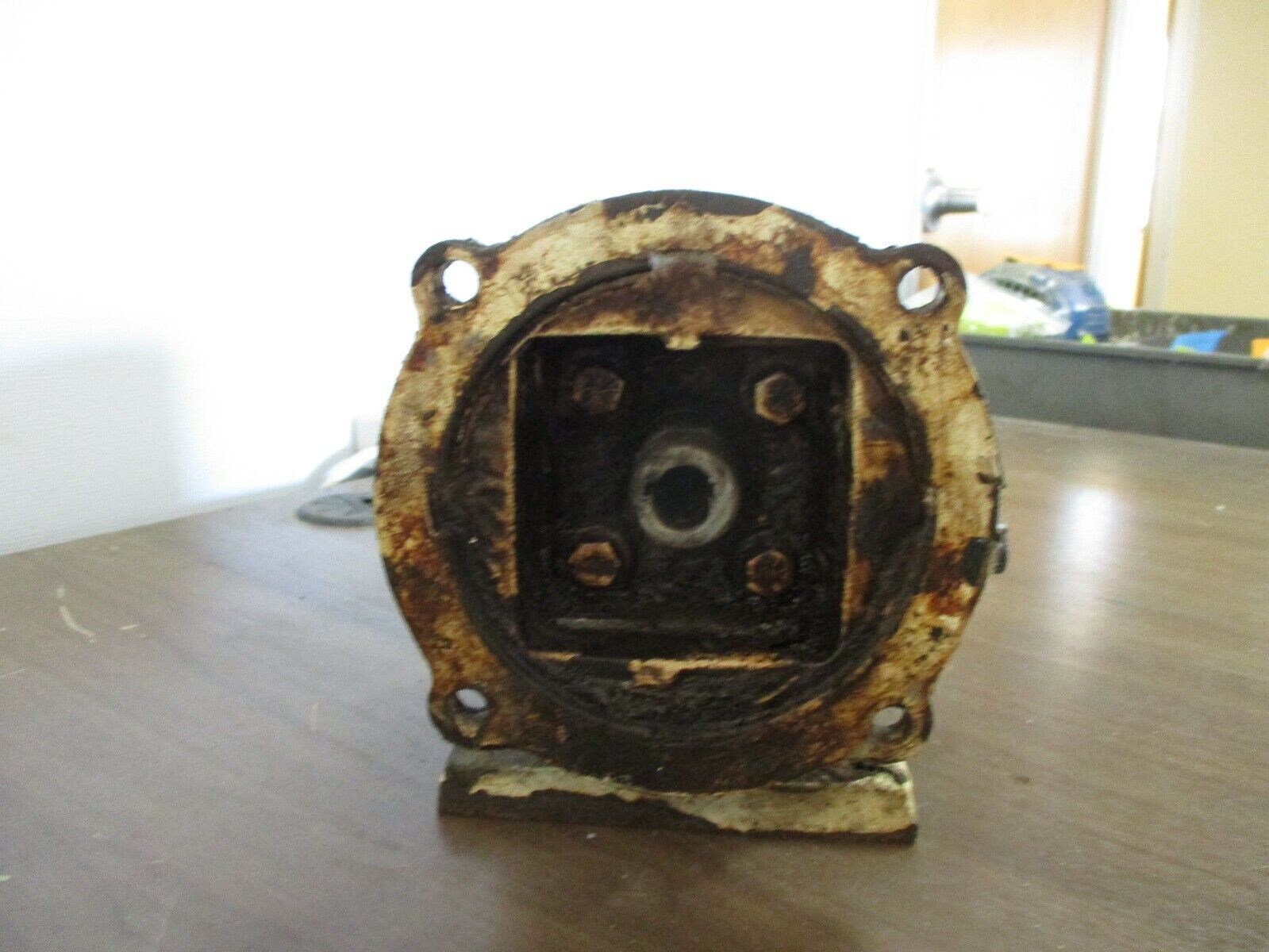 Boston Gear Reducer BKF715B-10K-B5-G Ratio 10:1 Used