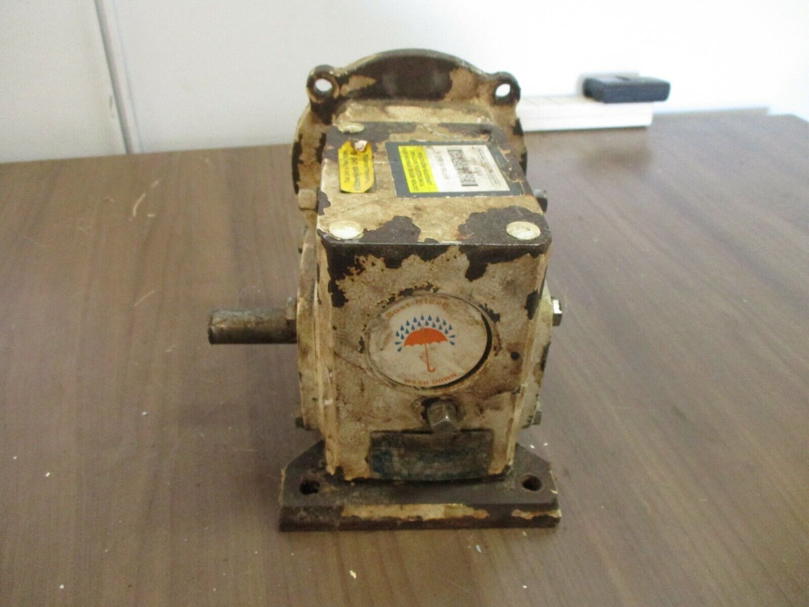 Boston Gear Reducer BKF715B-10K-B5-G Ratio 10:1 Used
