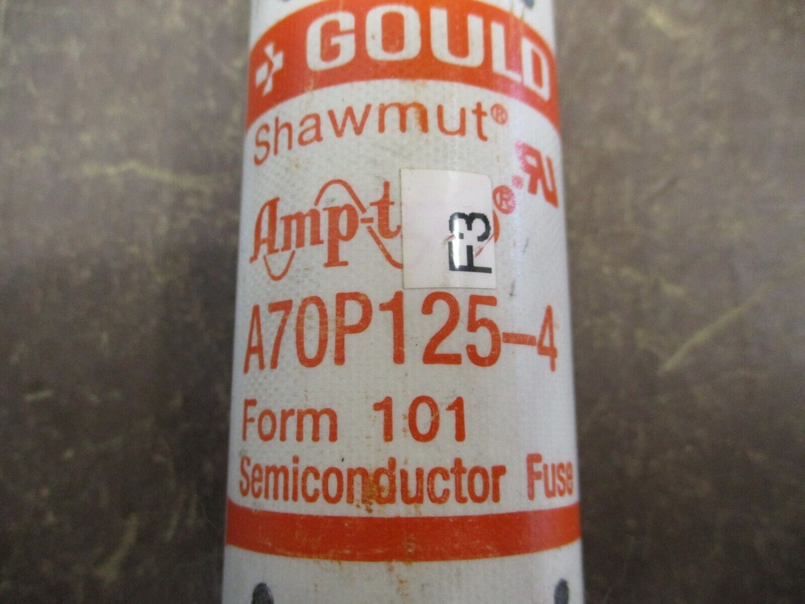 Gould Shawmut Amp-Trap Fuse A70P125-4 125A 700V Used