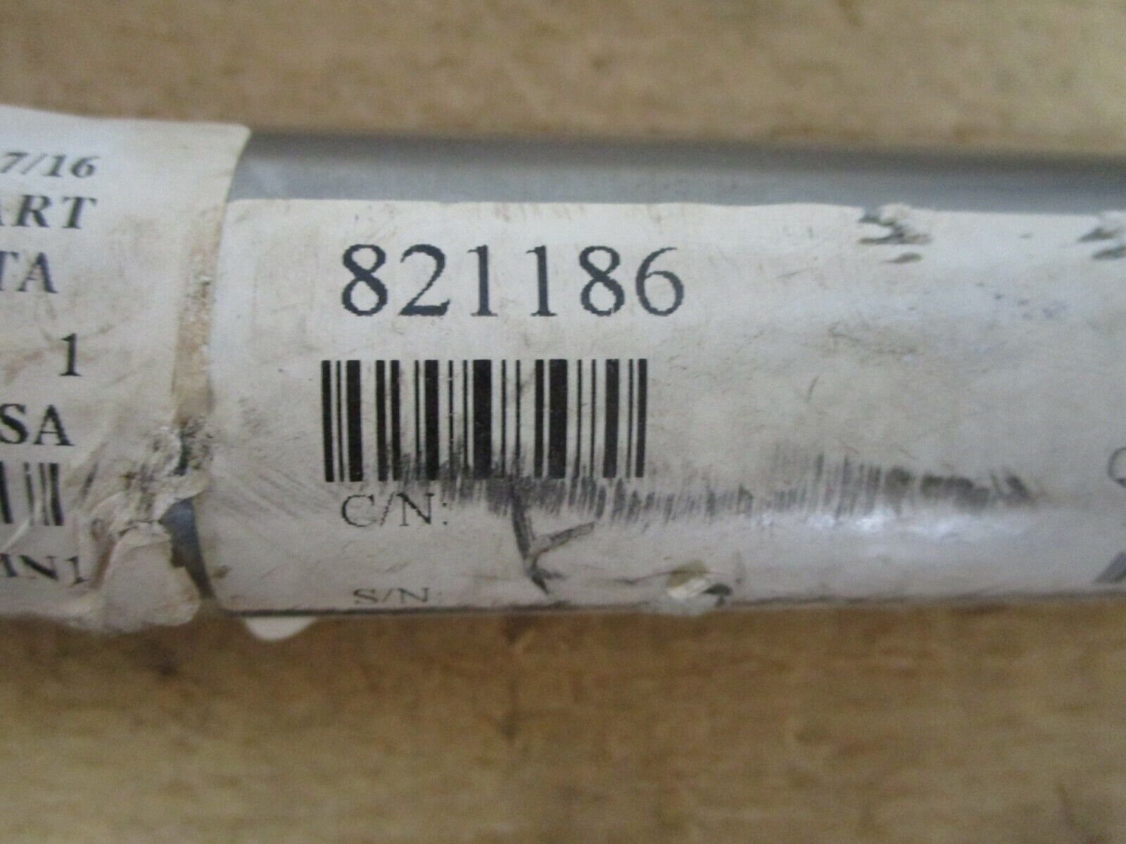 Misc. Brand Shaft 821186 Length: 40" Diameter: 1-1/4" to 7/8" New Surplus