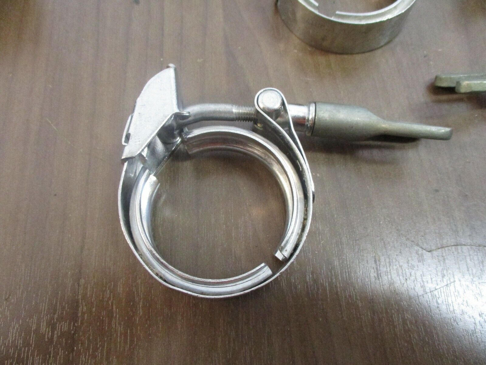 Dixon Stainless Steel Sanitary Clamp Size: 1 1/2" *Lot of 4* Used