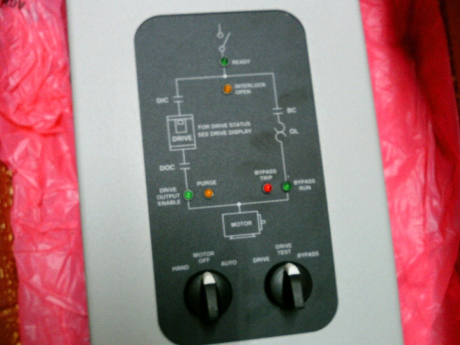 Allen-Bradley PowerFlex 400 AC Drive w/Bypass 23C-D6P0A103NNBANN 3HP New Surplus